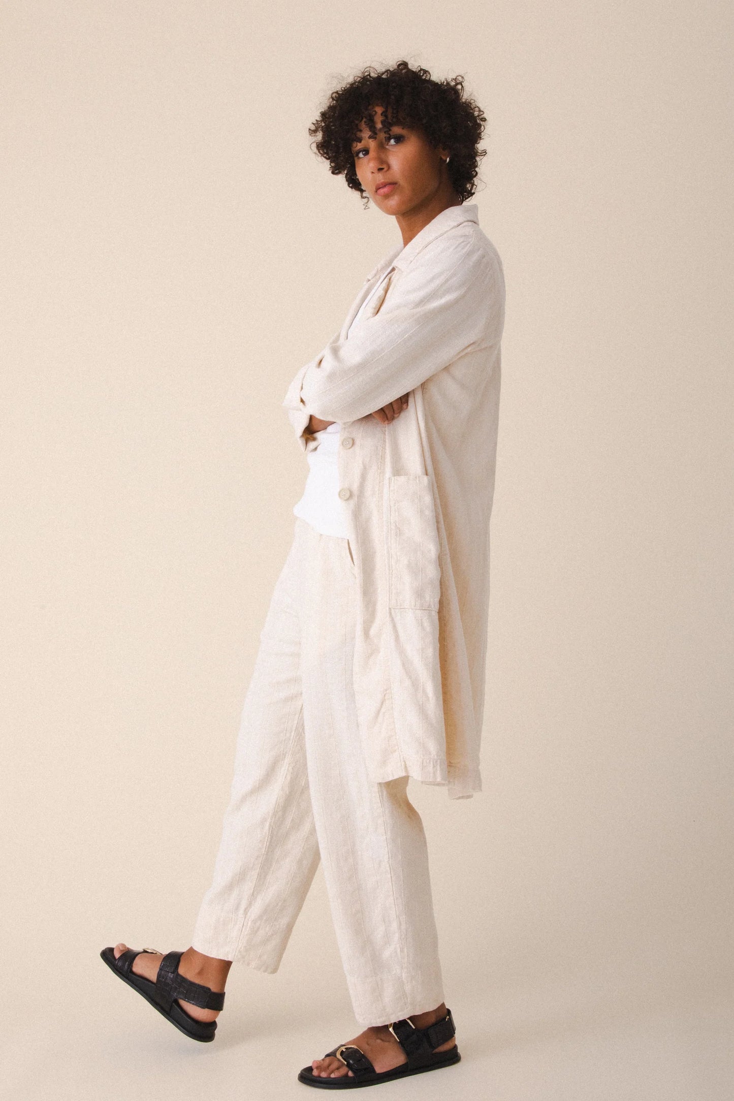 Orlando Pant - Oyster