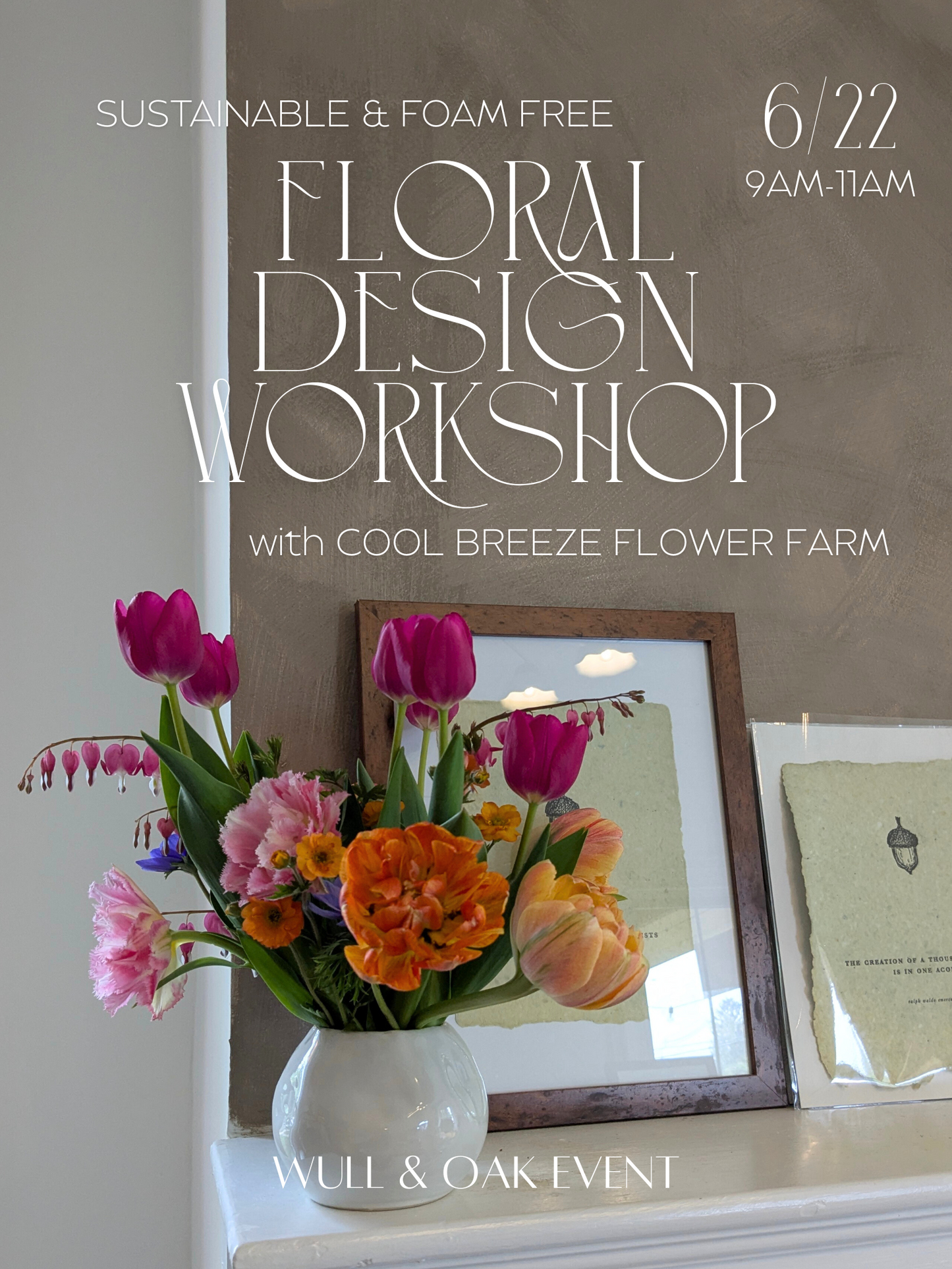 Jun. 22 | Sustainable Floral Design Workshop
