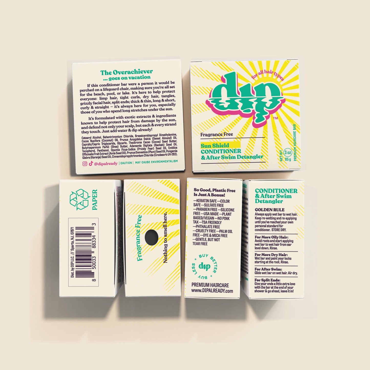 dip Conditioner Bar & After Swim Detangler - (multiple options)