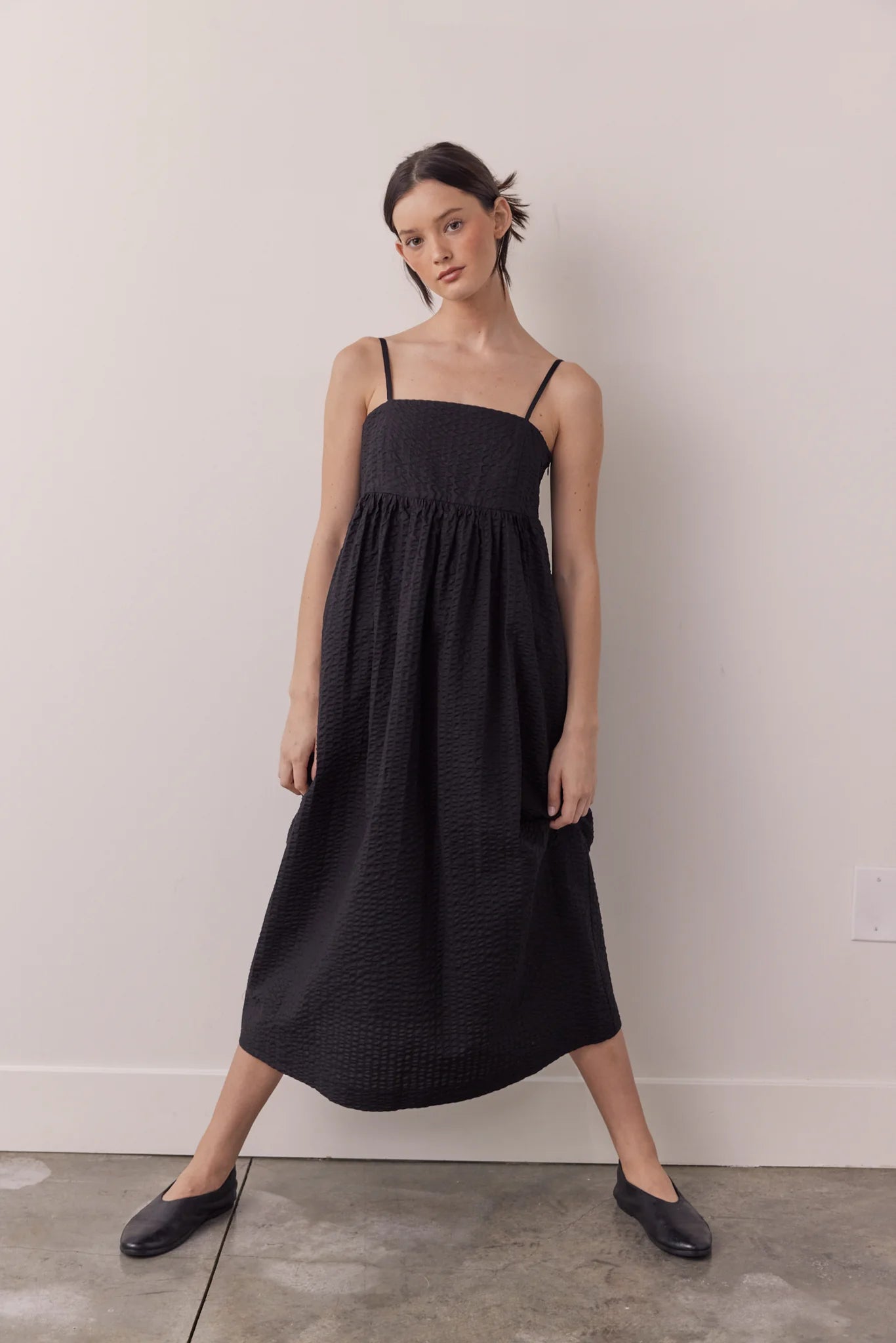 Cami Midi Cotton Dress