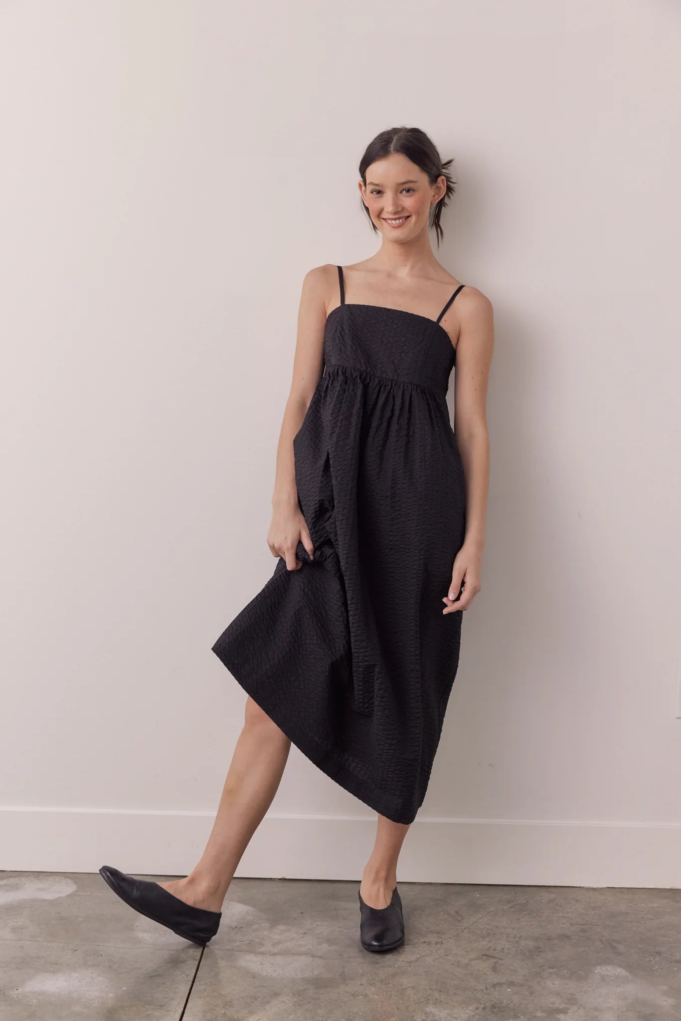 Cami Midi Cotton Dress