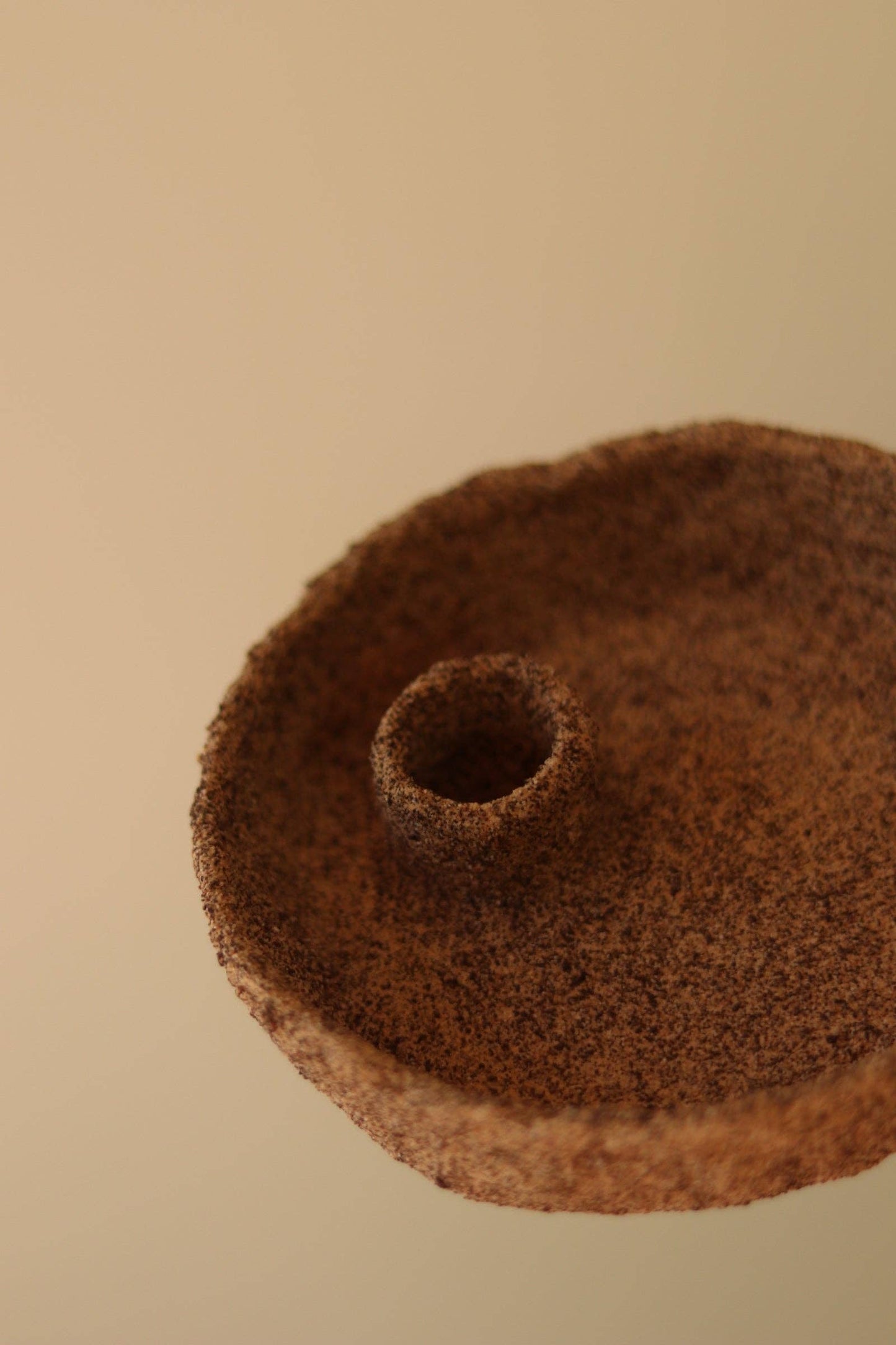 Gathered Earth Candle Holder