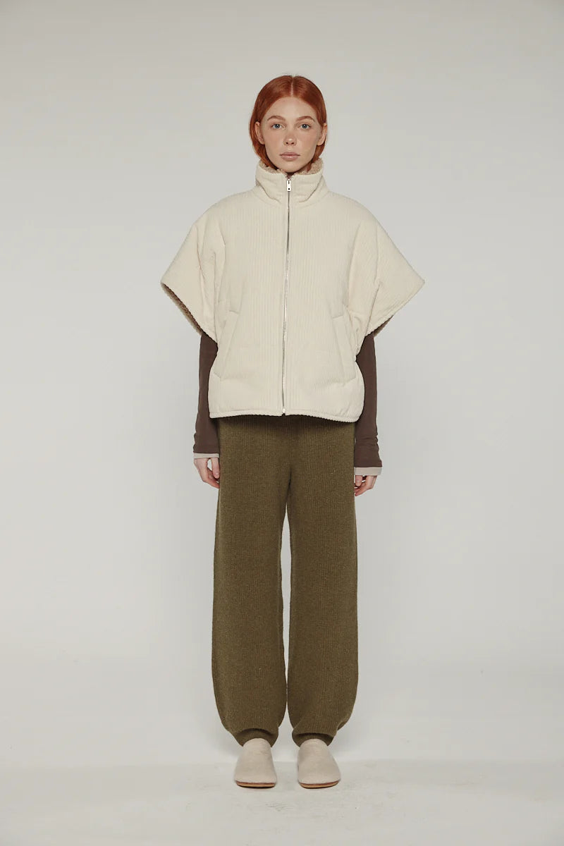 Reversible High-Neck Vest