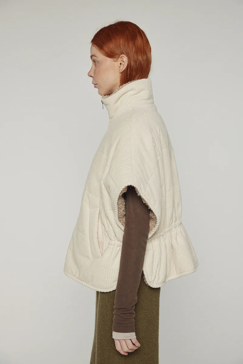Reversible High-Neck Vest