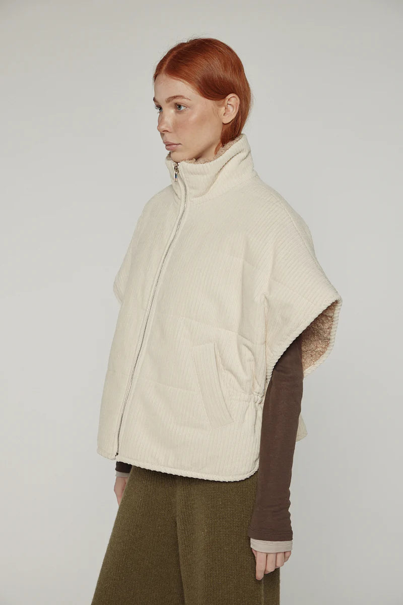 Reversible High-Neck Vest