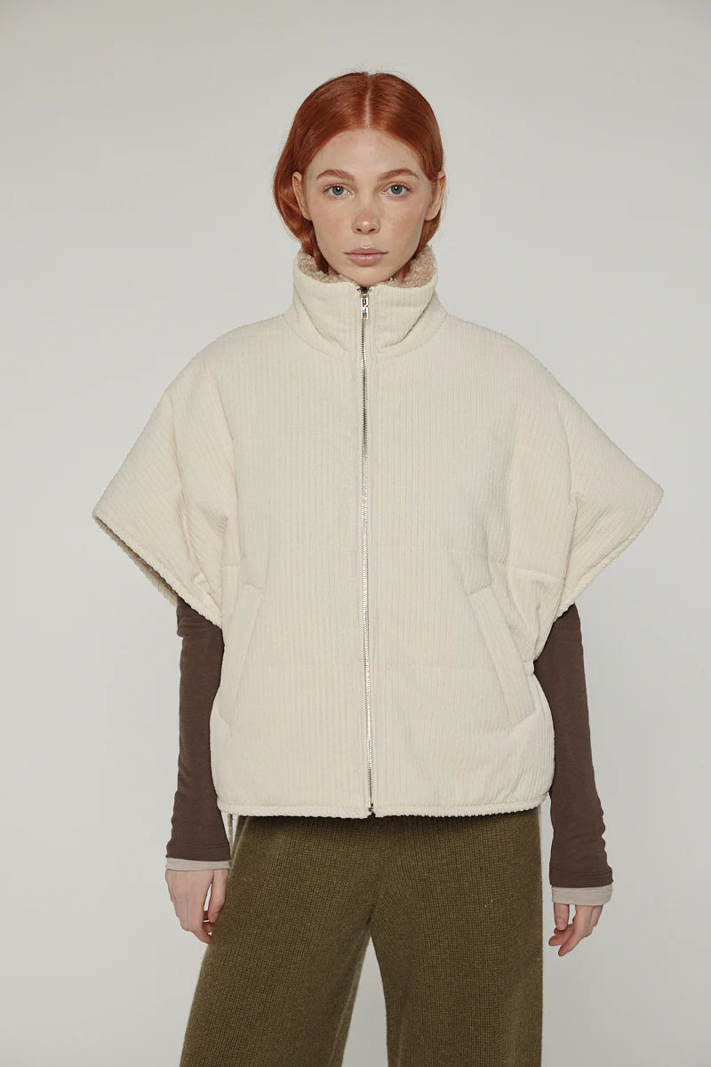 Reversible High-Neck Vest