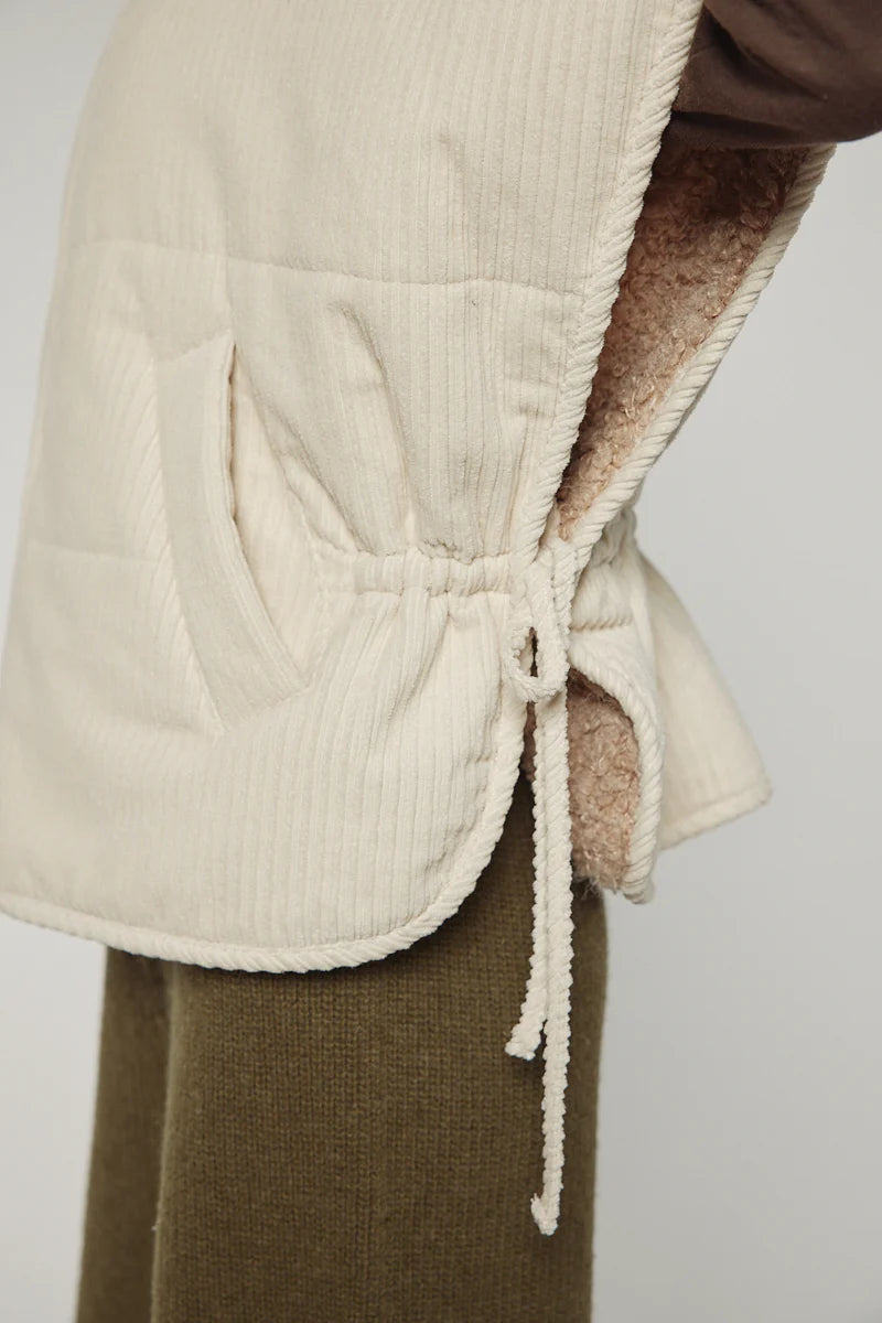 Reversible High-Neck Vest
