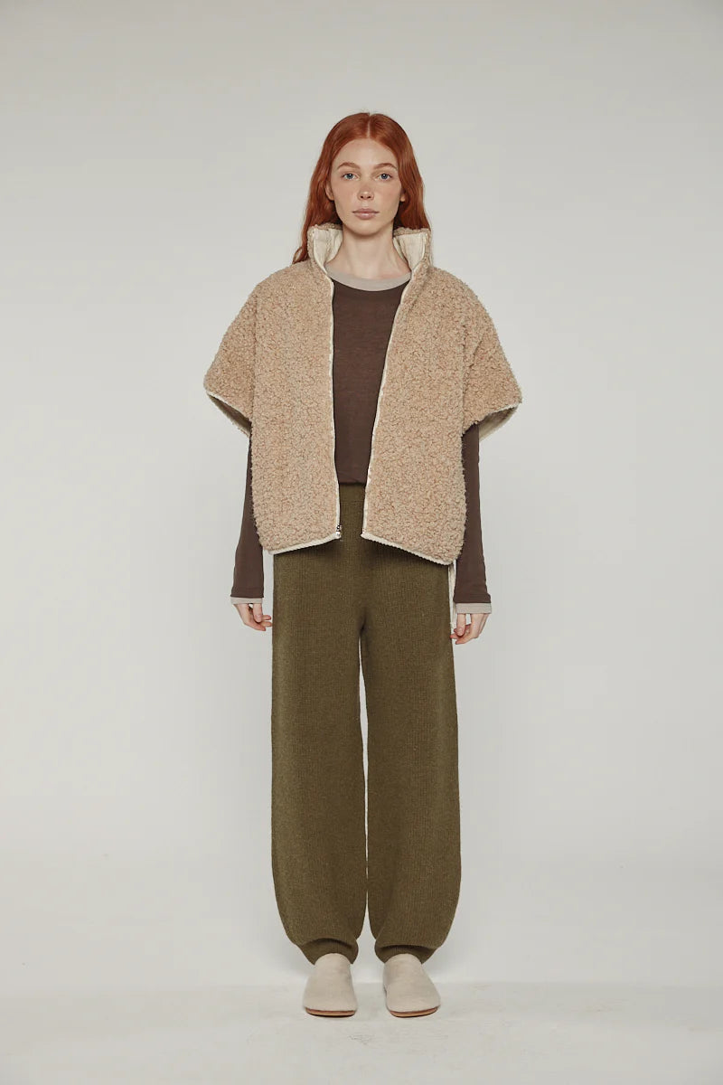 Reversible High-Neck Vest