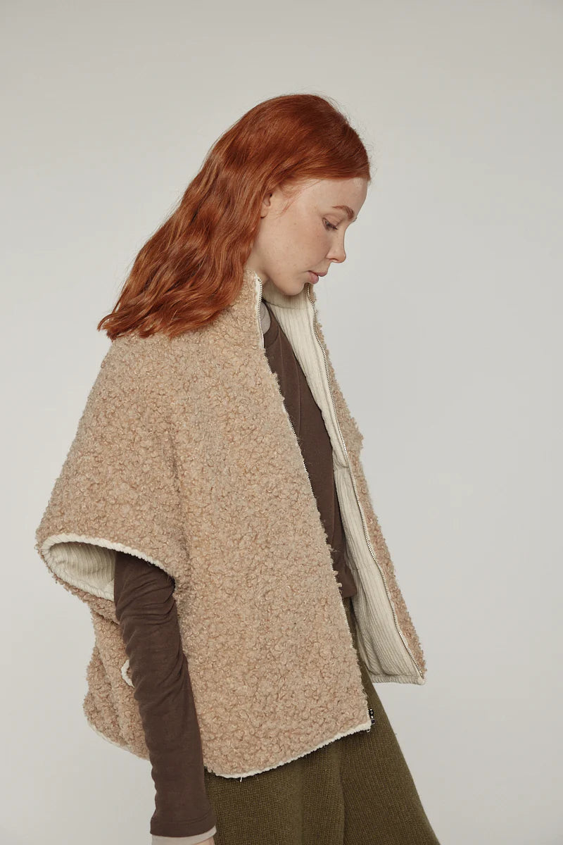 Reversible High-Neck Vest