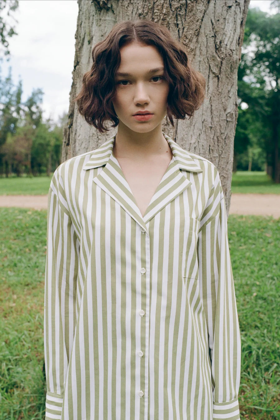 Pure Shirt - Warm Green