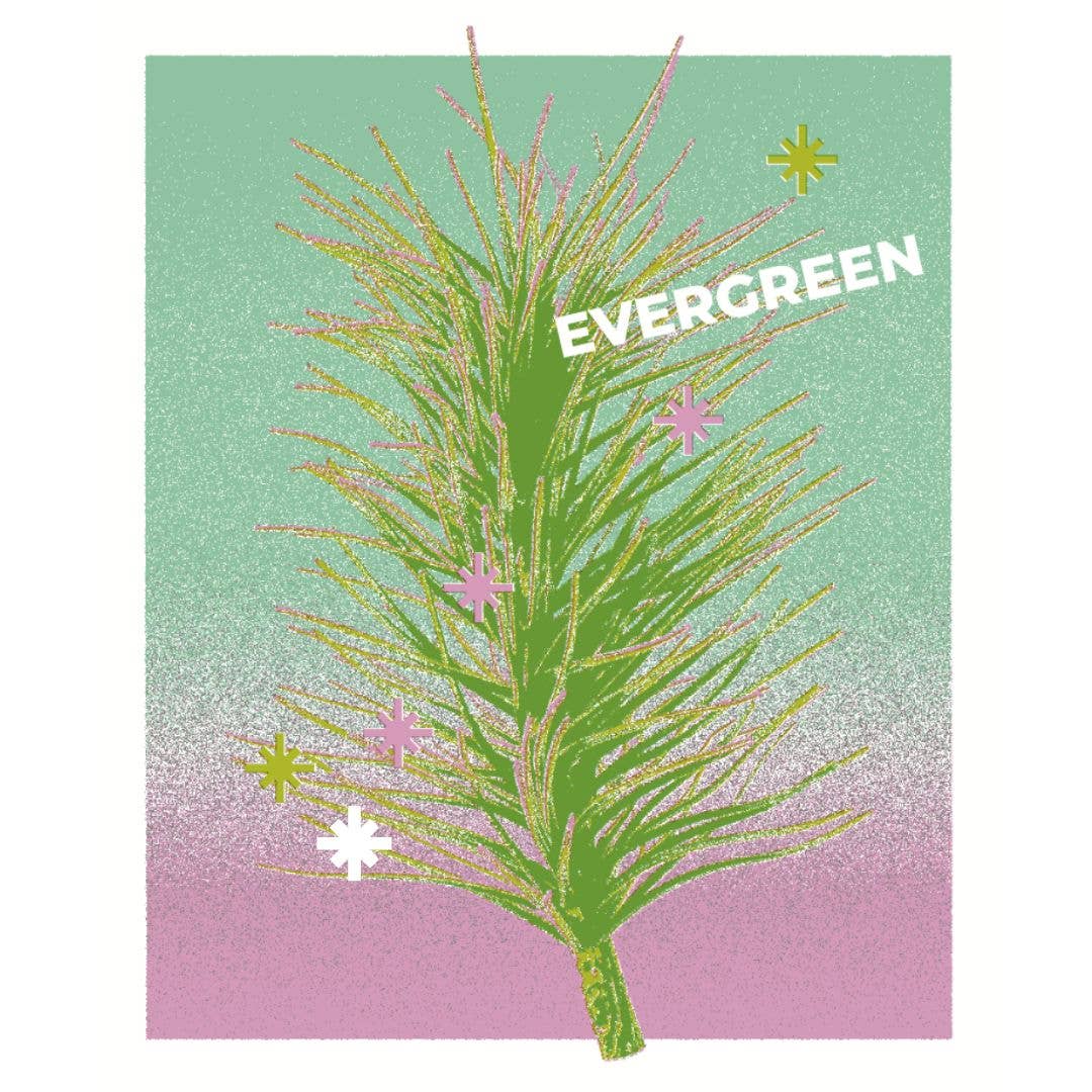 EVERGREEN Holiday Candle - Balsam Fir & Cedar