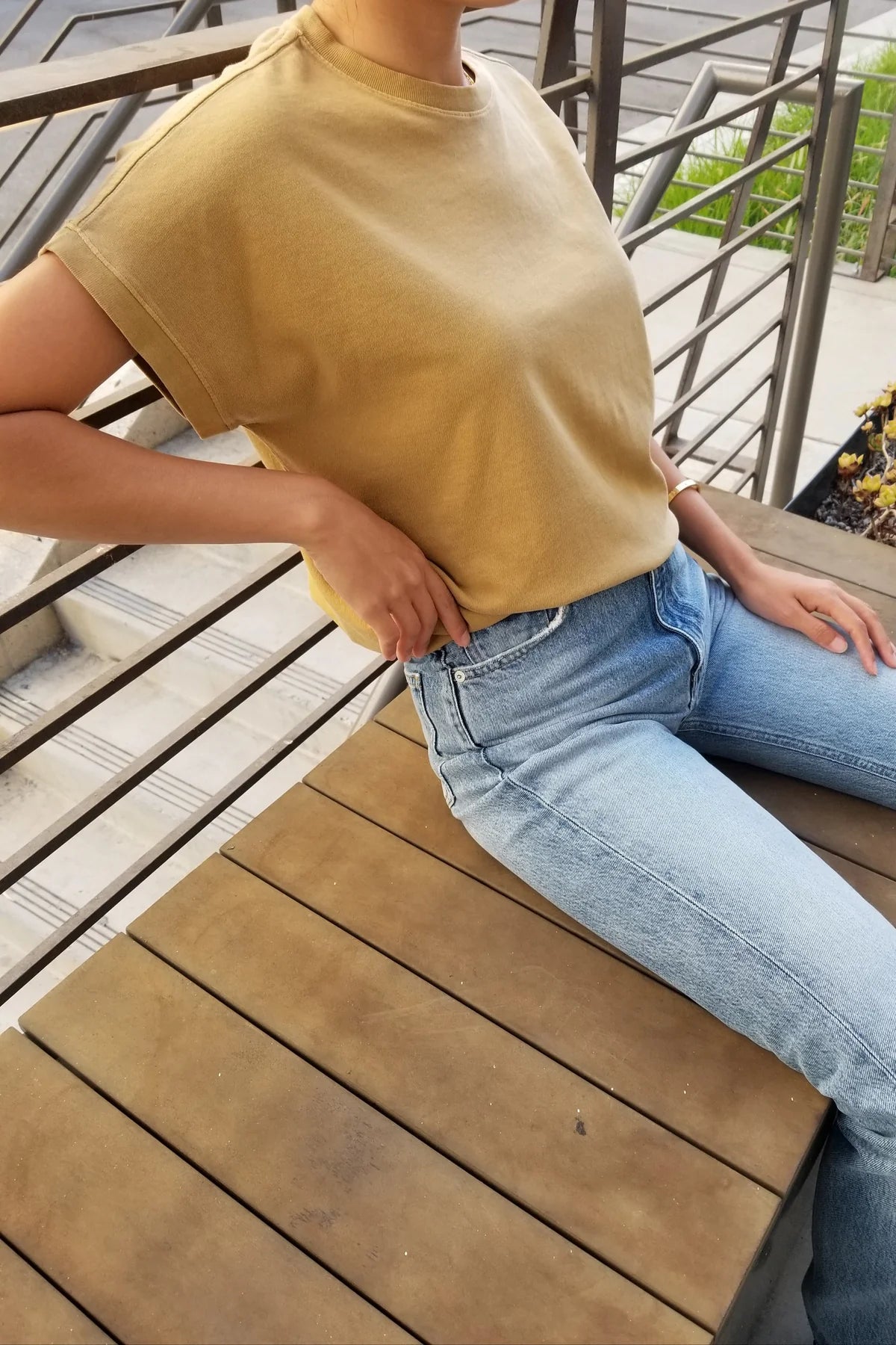 Ease Tee - Butterscotch