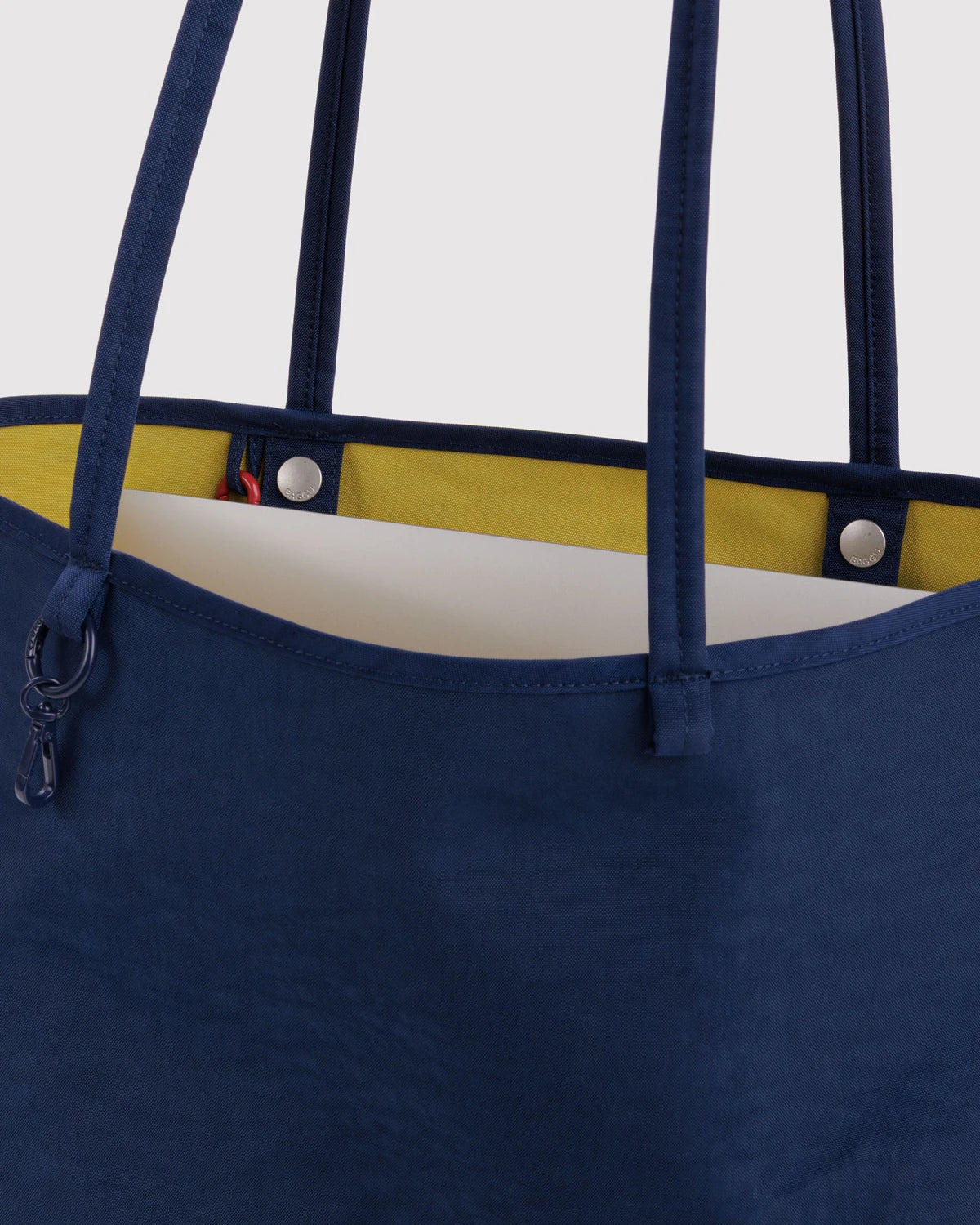 Medium Nylon Reversible Tote - Navy Mix