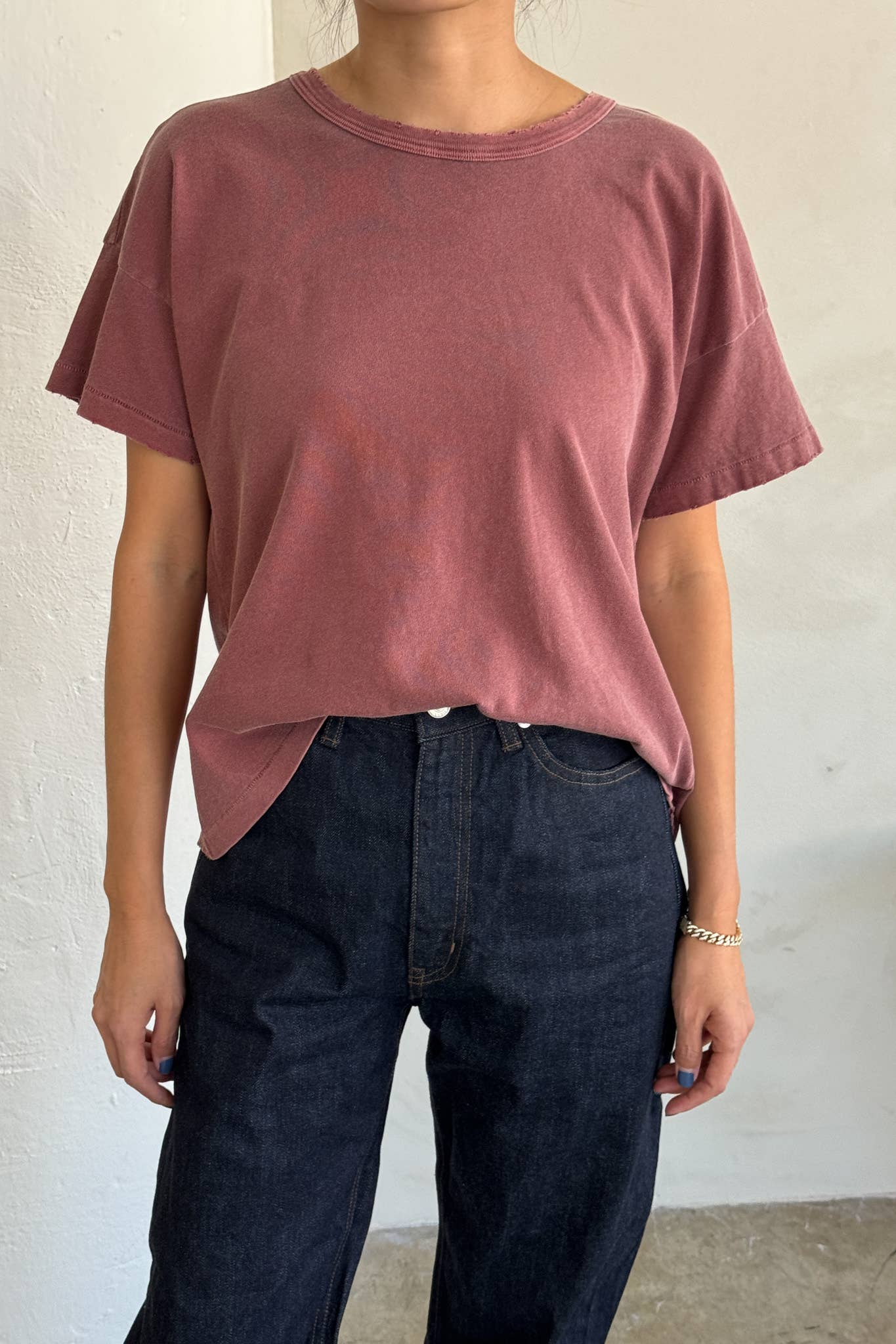 Vintage Fille Tee Brick Wull Oak