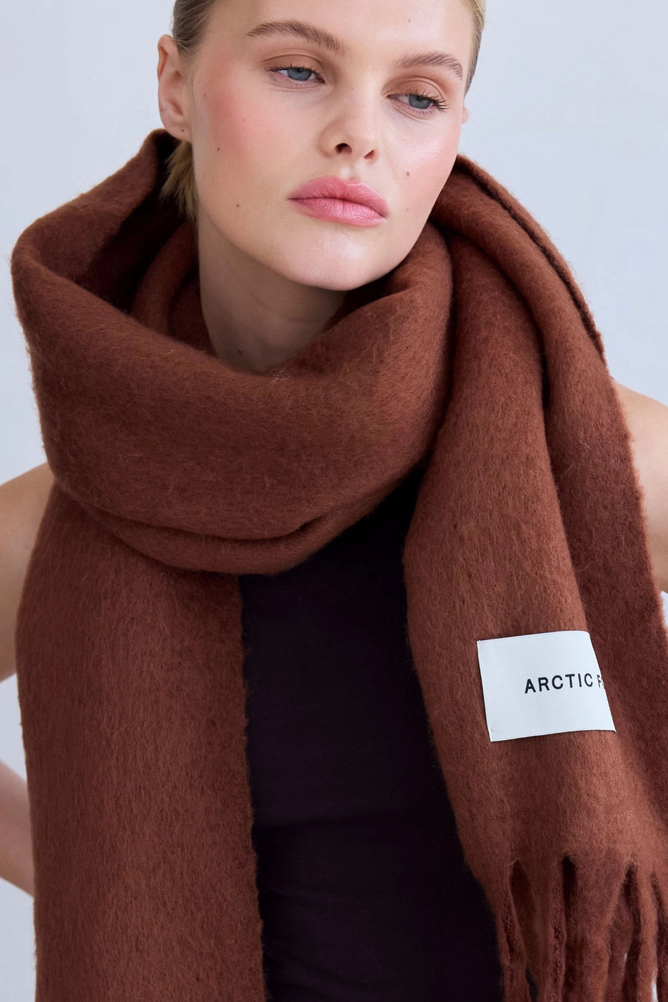 The Stockholm Scarf - Sepia