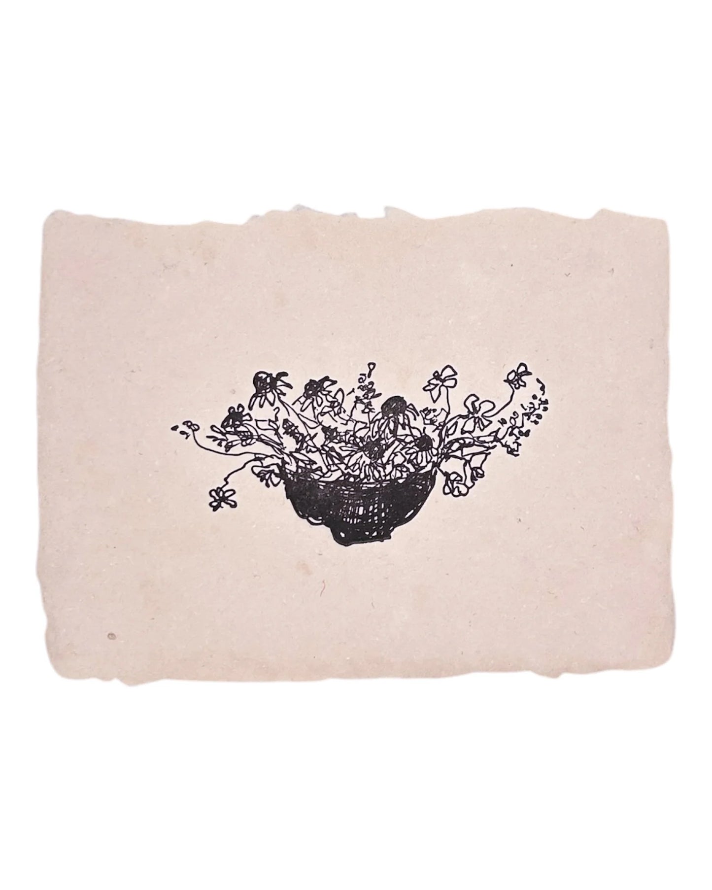 Bowl of Flowers Art Print