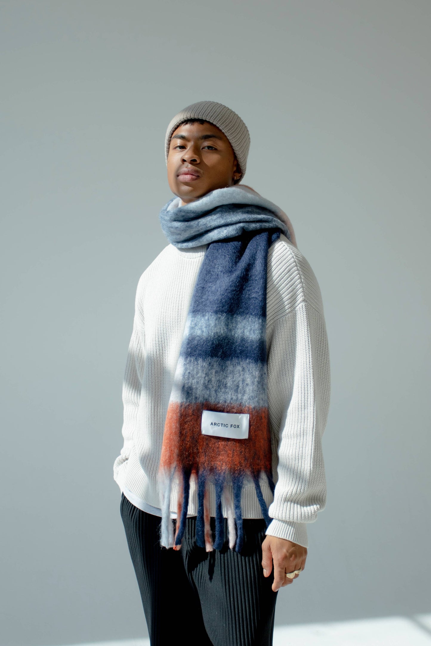 The Stockholm Scarf - Winter Lagoon