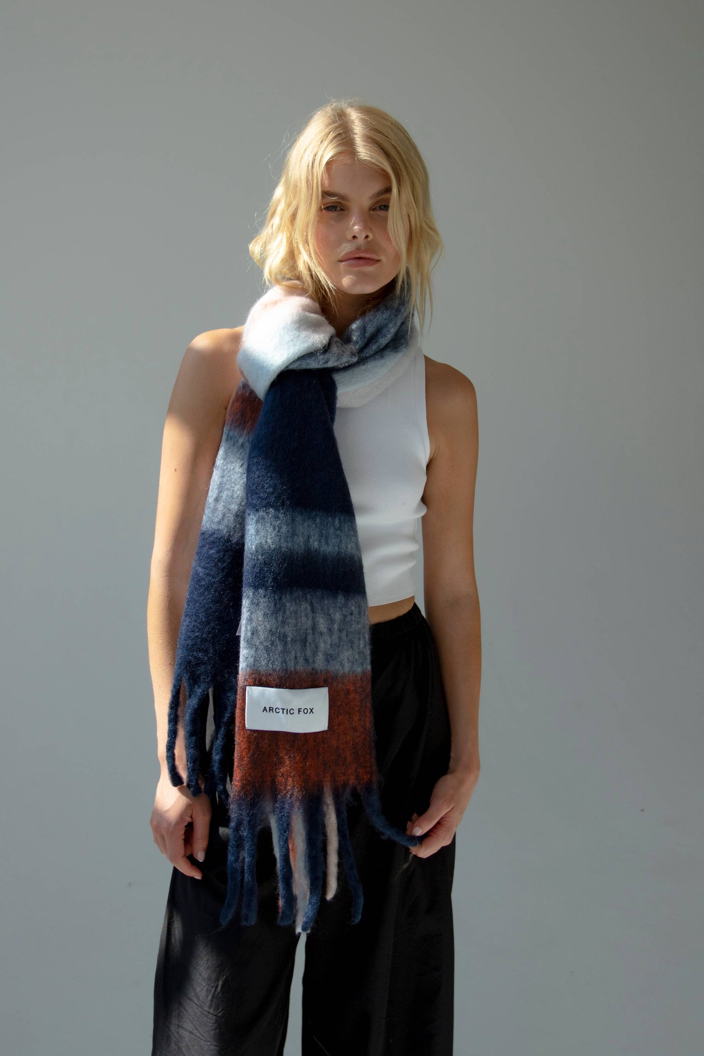 The Stockholm Scarf - Winter Lagoon