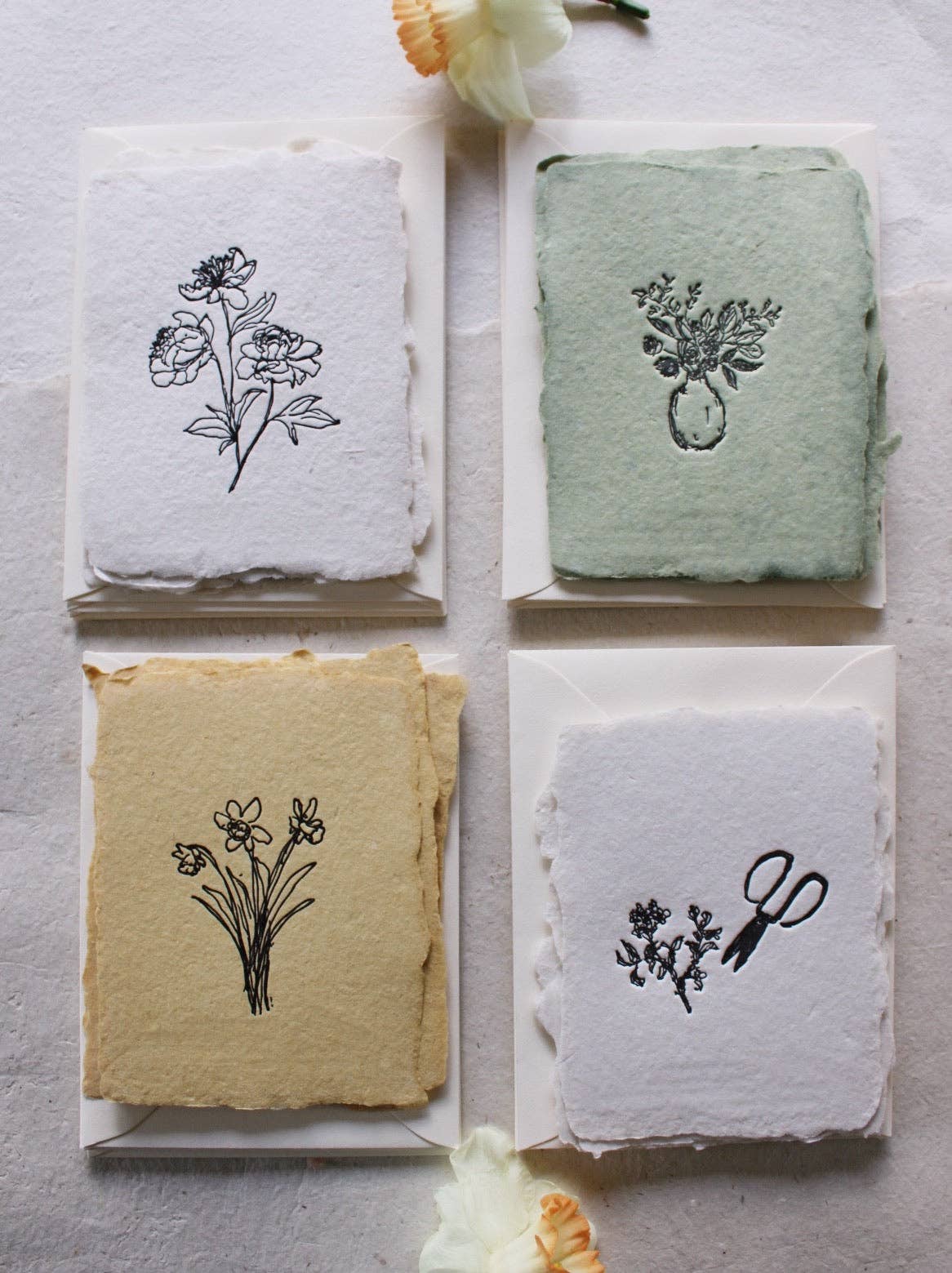Handmade Notecard Sets - multiple options