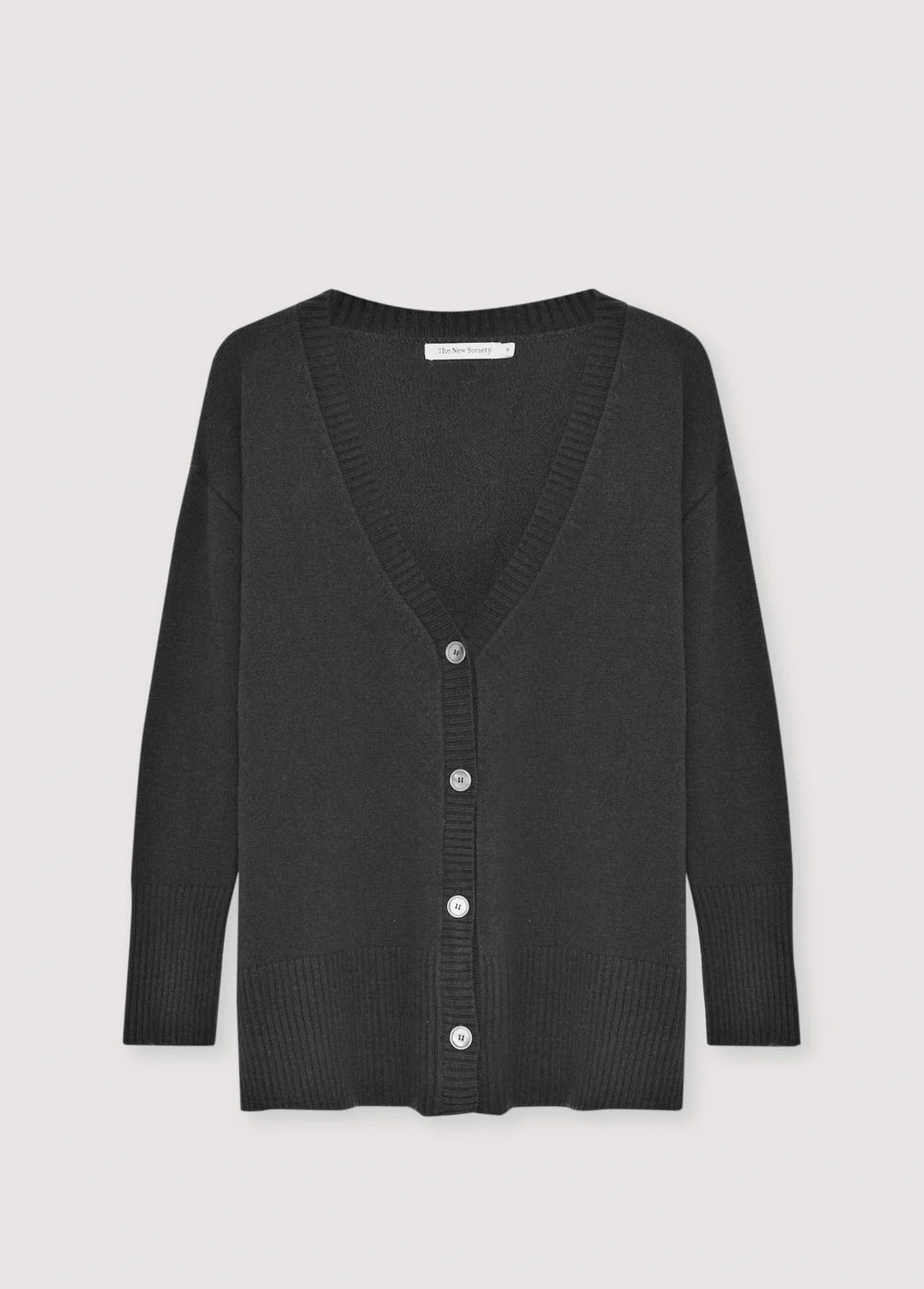 Agatha Cardigan - Mid Grey