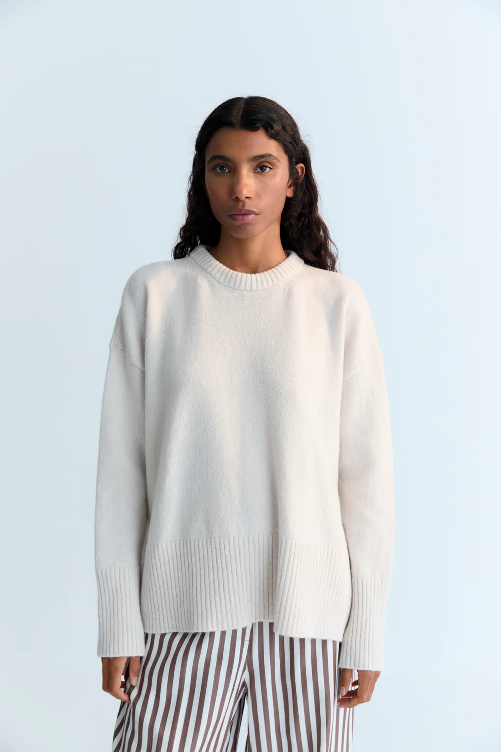 Agatha Jumper - Moonlight White