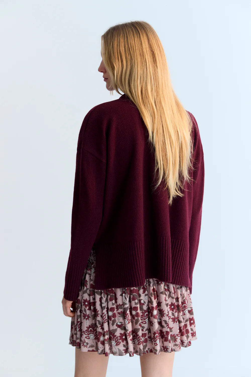 Agatha Jumper - Plum Fantasy