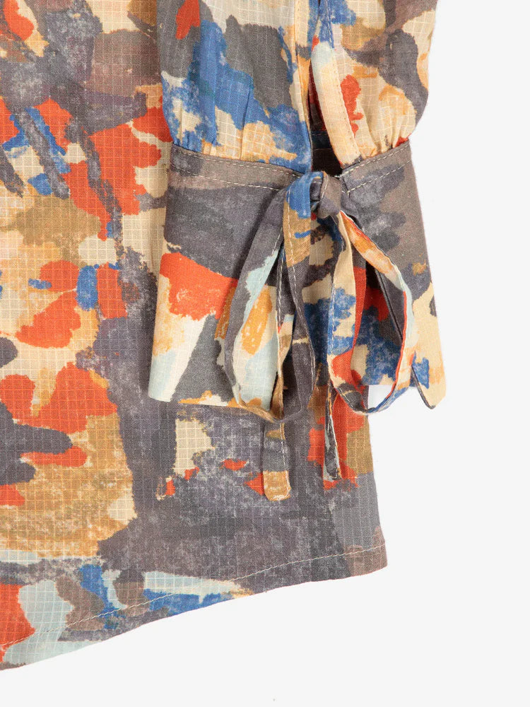 Forest House Pattern Relaxed Shirt