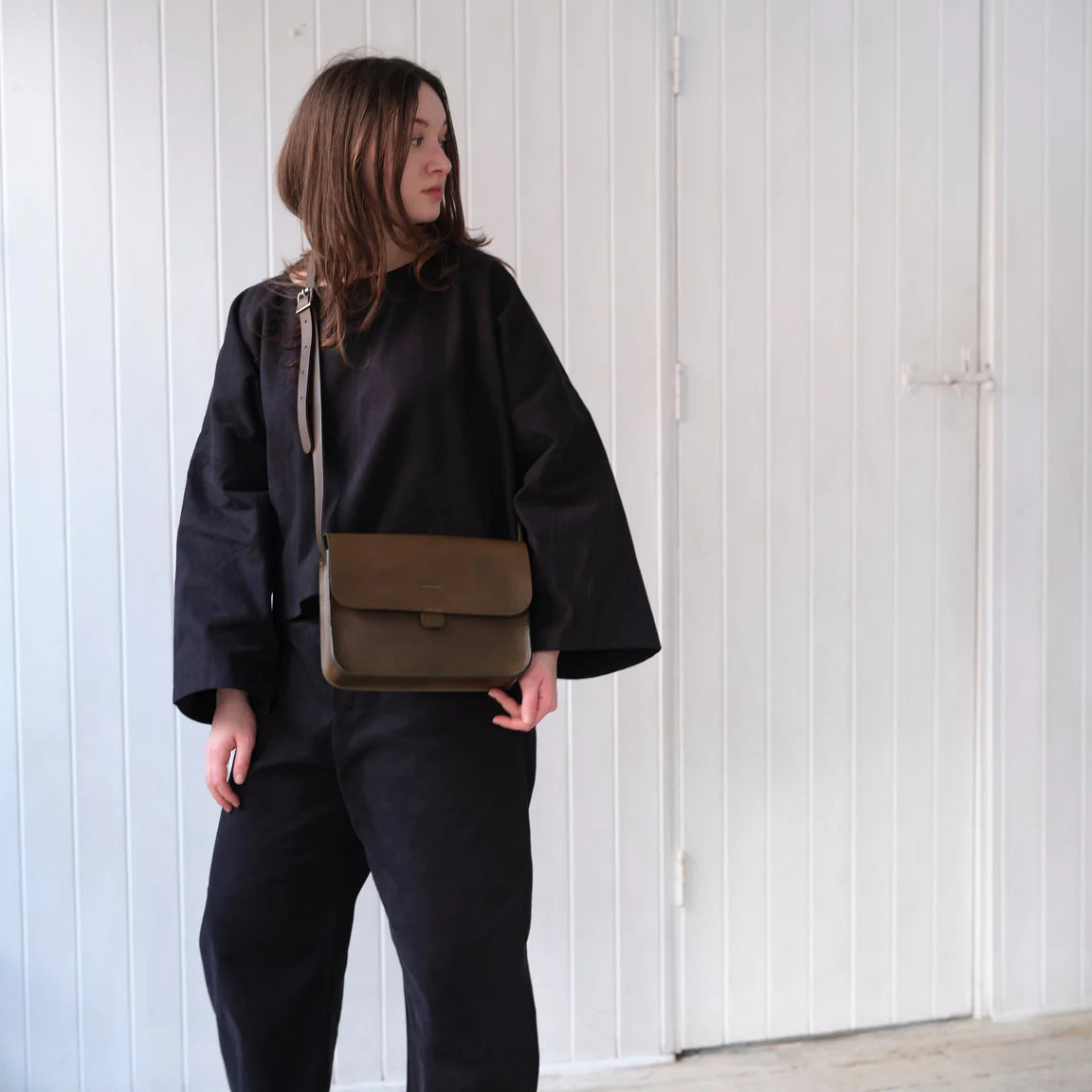 Midi Tab Bag - Sage