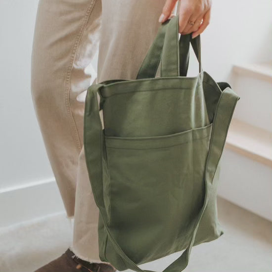 Double Pocket Tote Bag