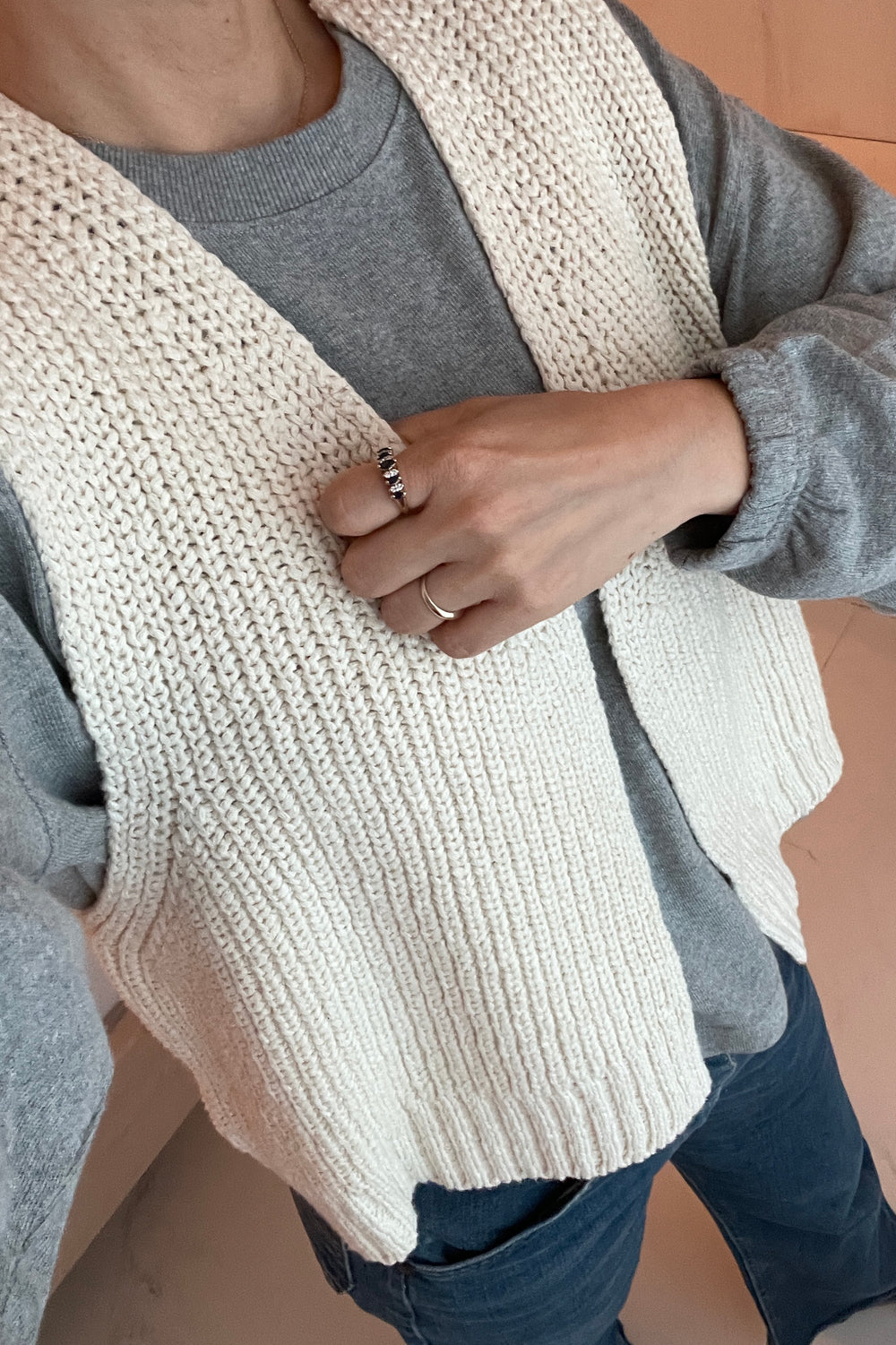 Naturelle Tee - Heather Grey