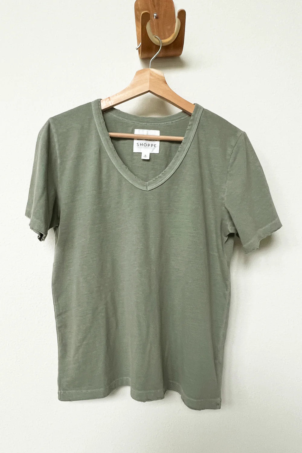 Organic Cotton La Vie Tee - Artichoke
