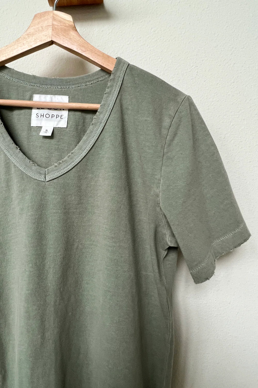 Organic Cotton La Vie Tee - Artichoke