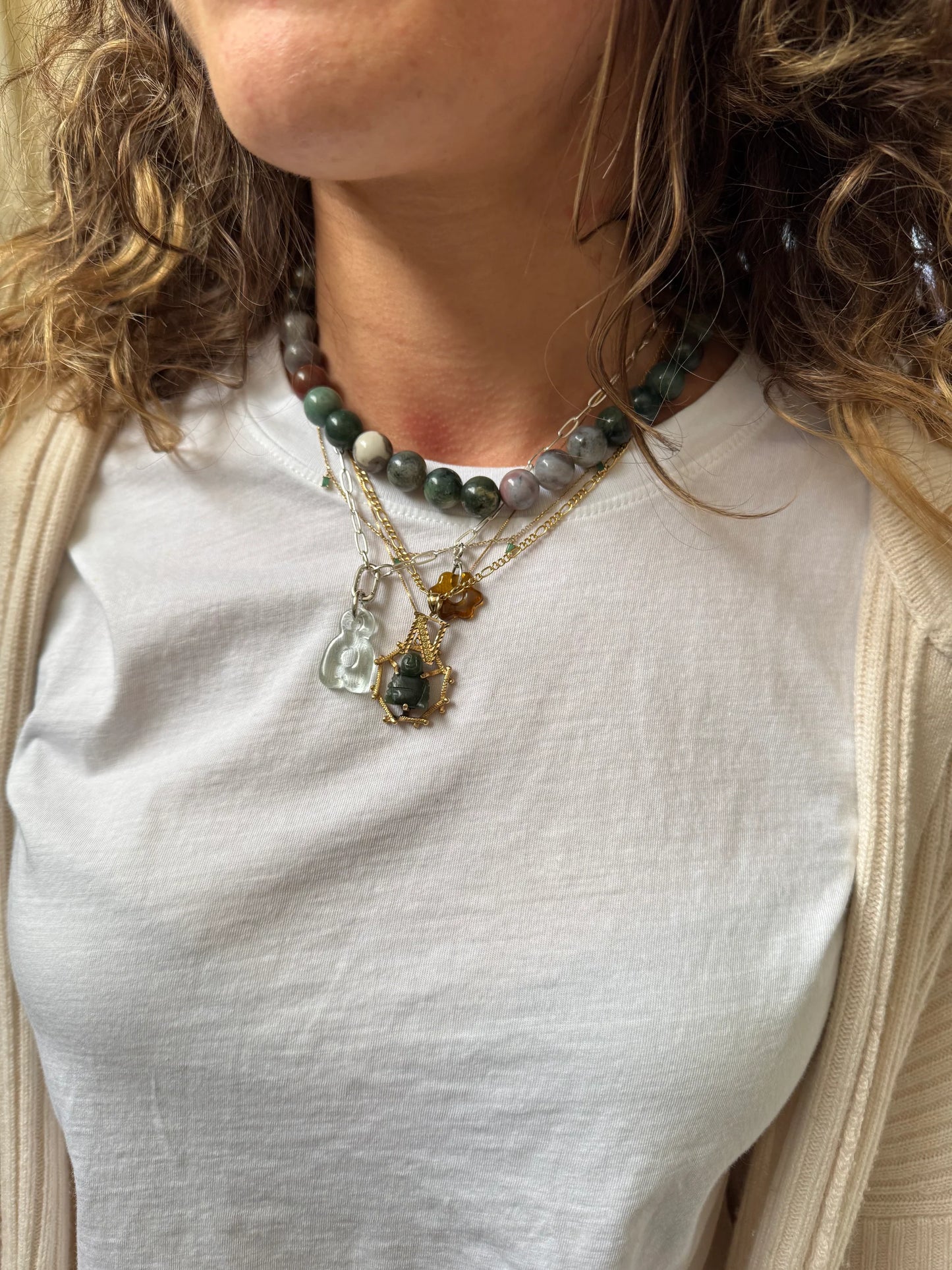 Jardin - By Orly Beaded Necklace
