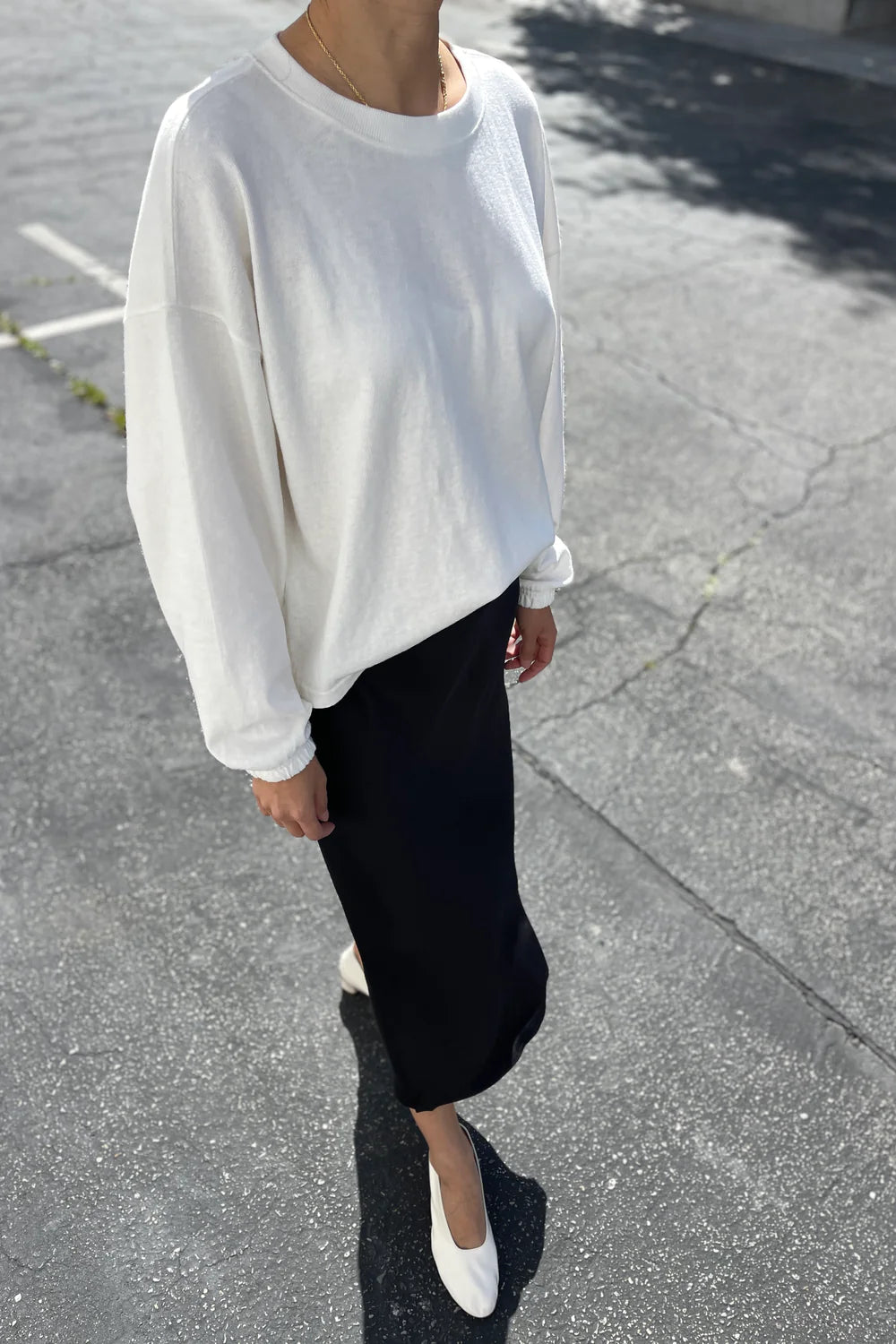 Naturelle Tee - White Cotton