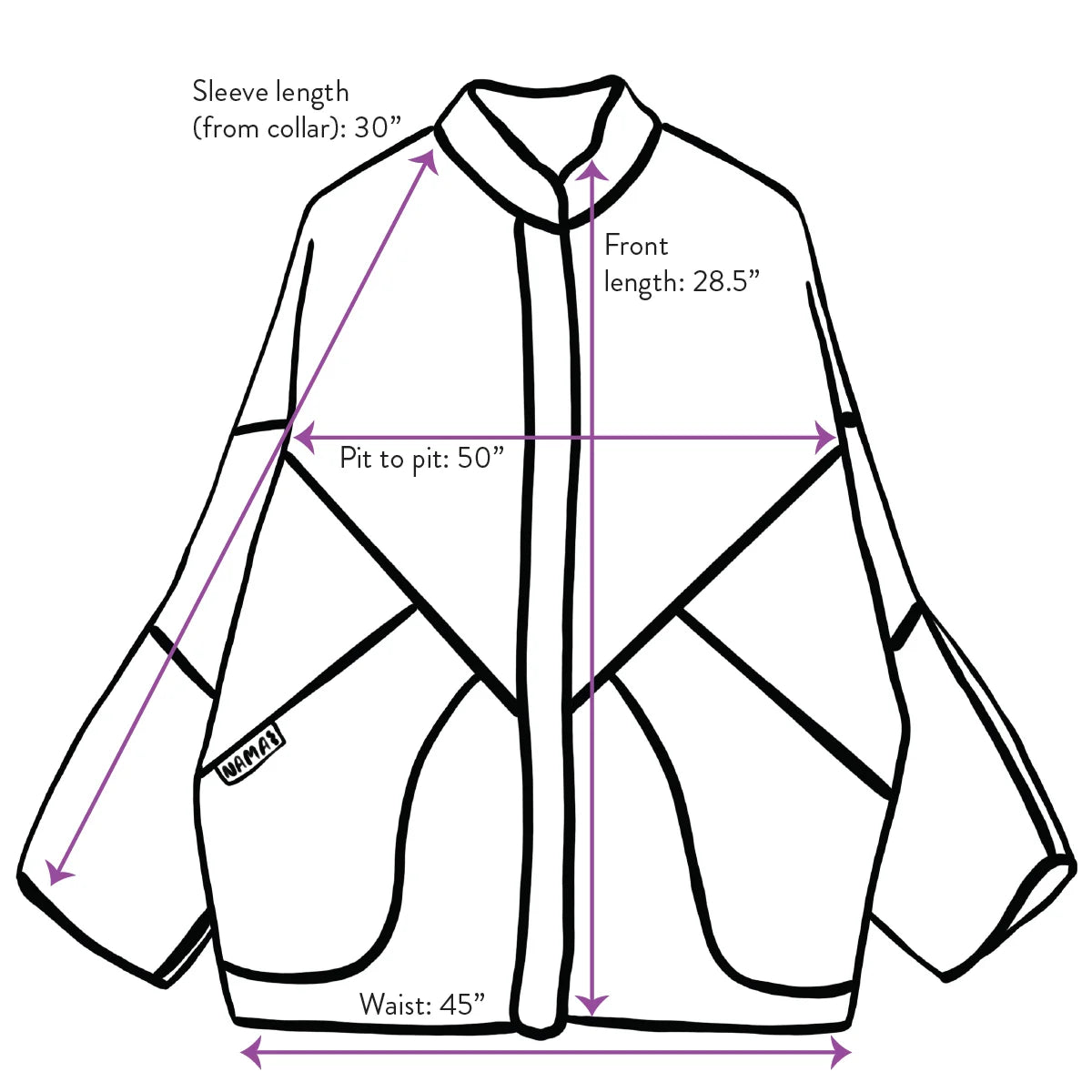 The Ishani Block Print Jacket