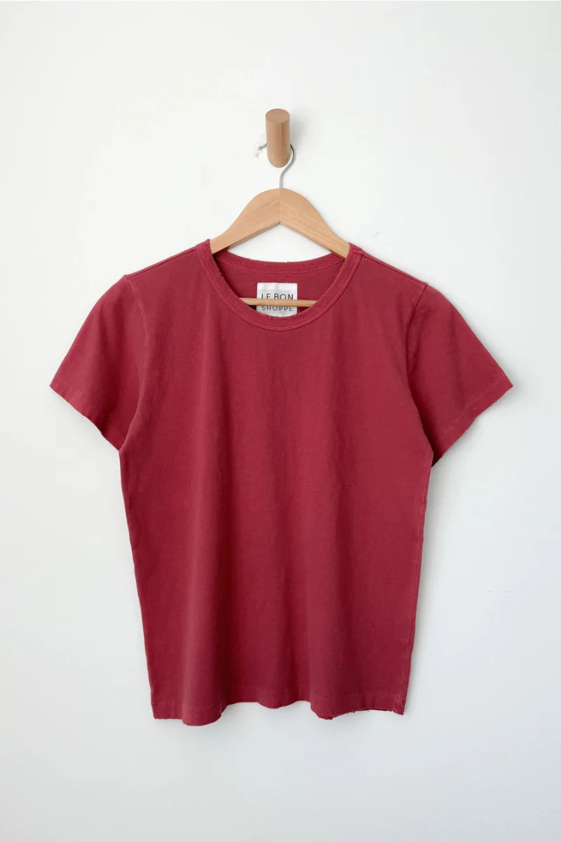 Vintage Boy Tee (Organic Cotton) - Crayon Red