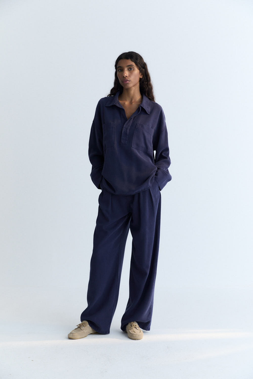 TNS Tencel Pant - Infinite Navy