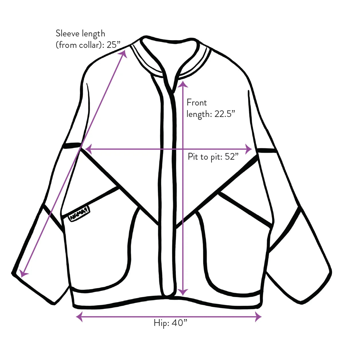 The Ladhiya Petite Block Print Jacket