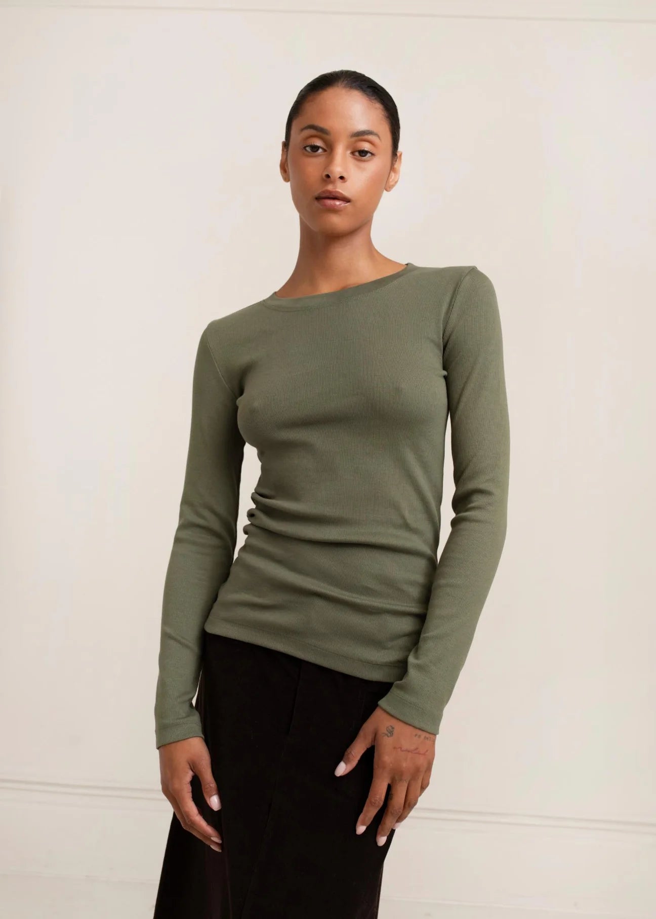 Lisa Top - Bronze Green