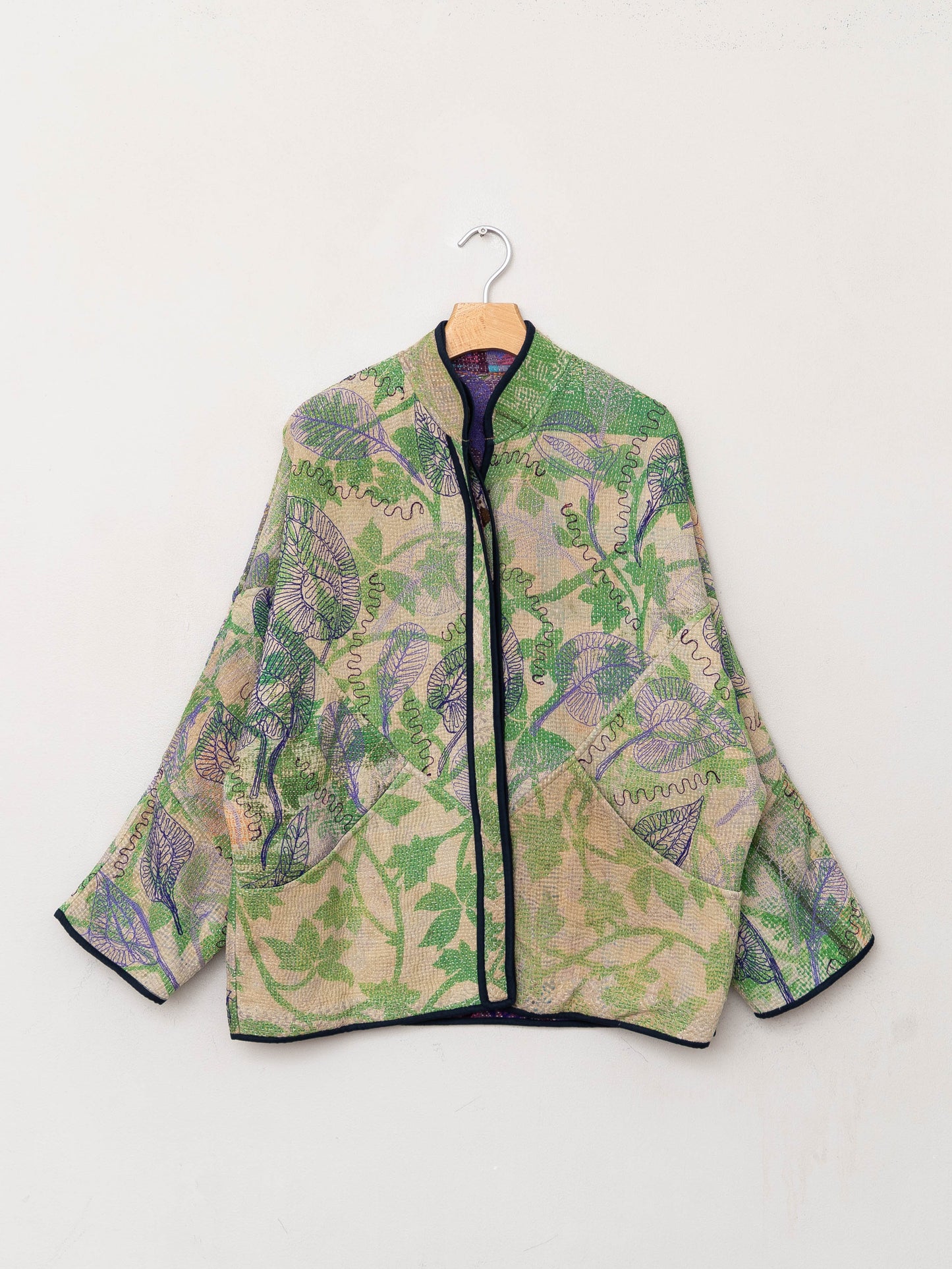 The Ladhiya Suzani Quilted Kantha Jacket