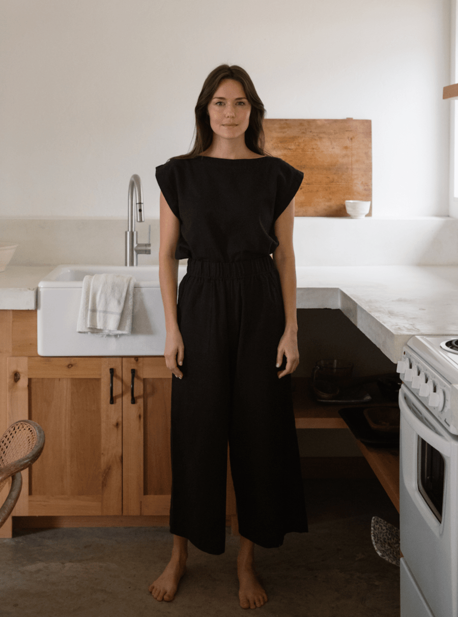Everyday Crop Pant - Black
