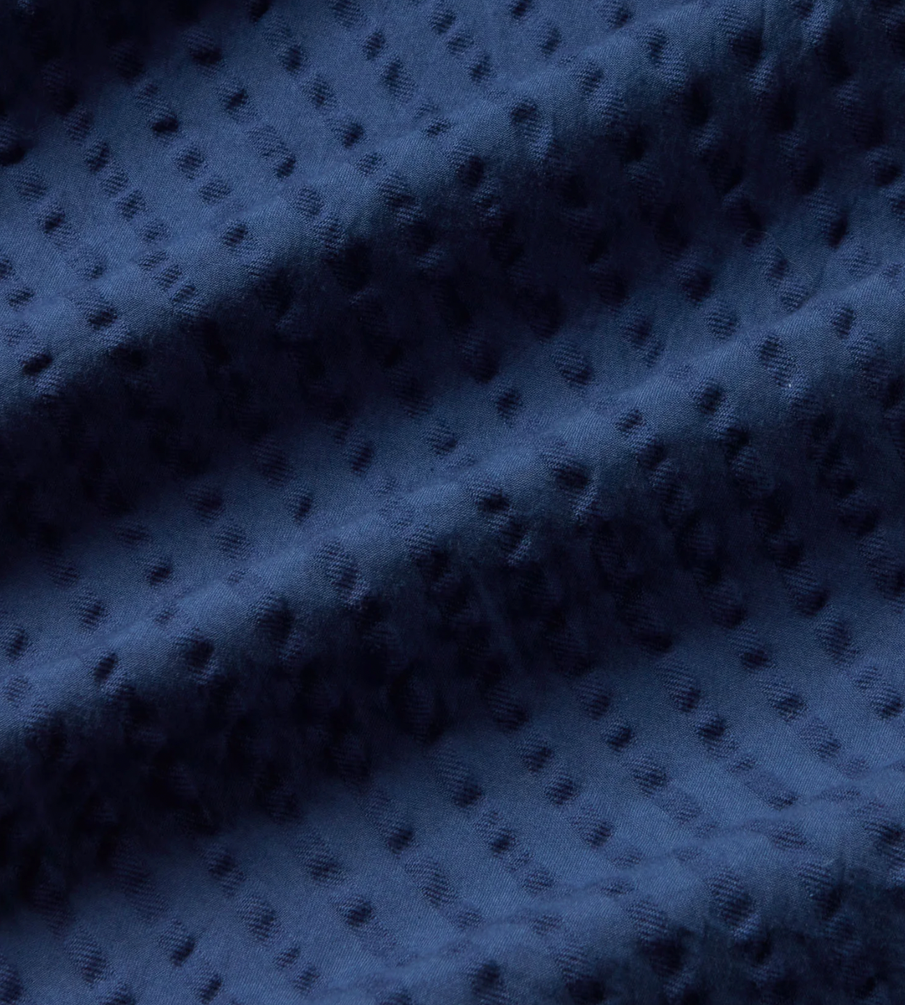 Manolita Seersucker Pants - Blue