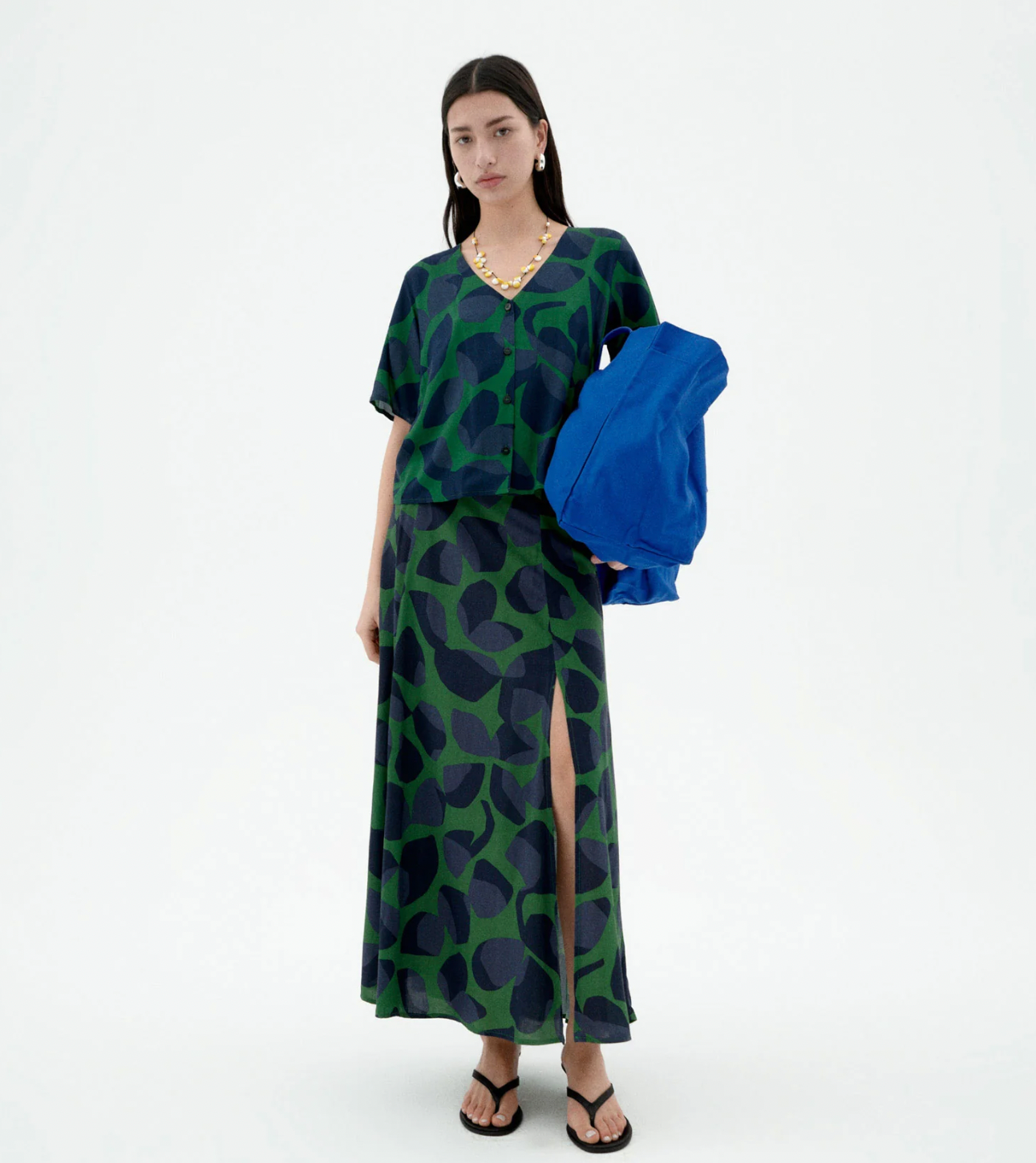 Libelula Blouse - Leaf Green