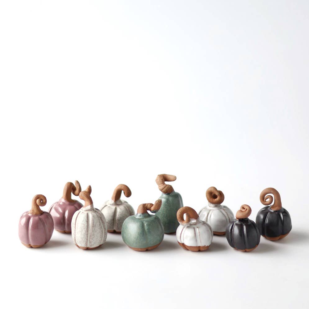 Tiny Pumpkin | Autumn Decorative Ceramic Handmade Pottery