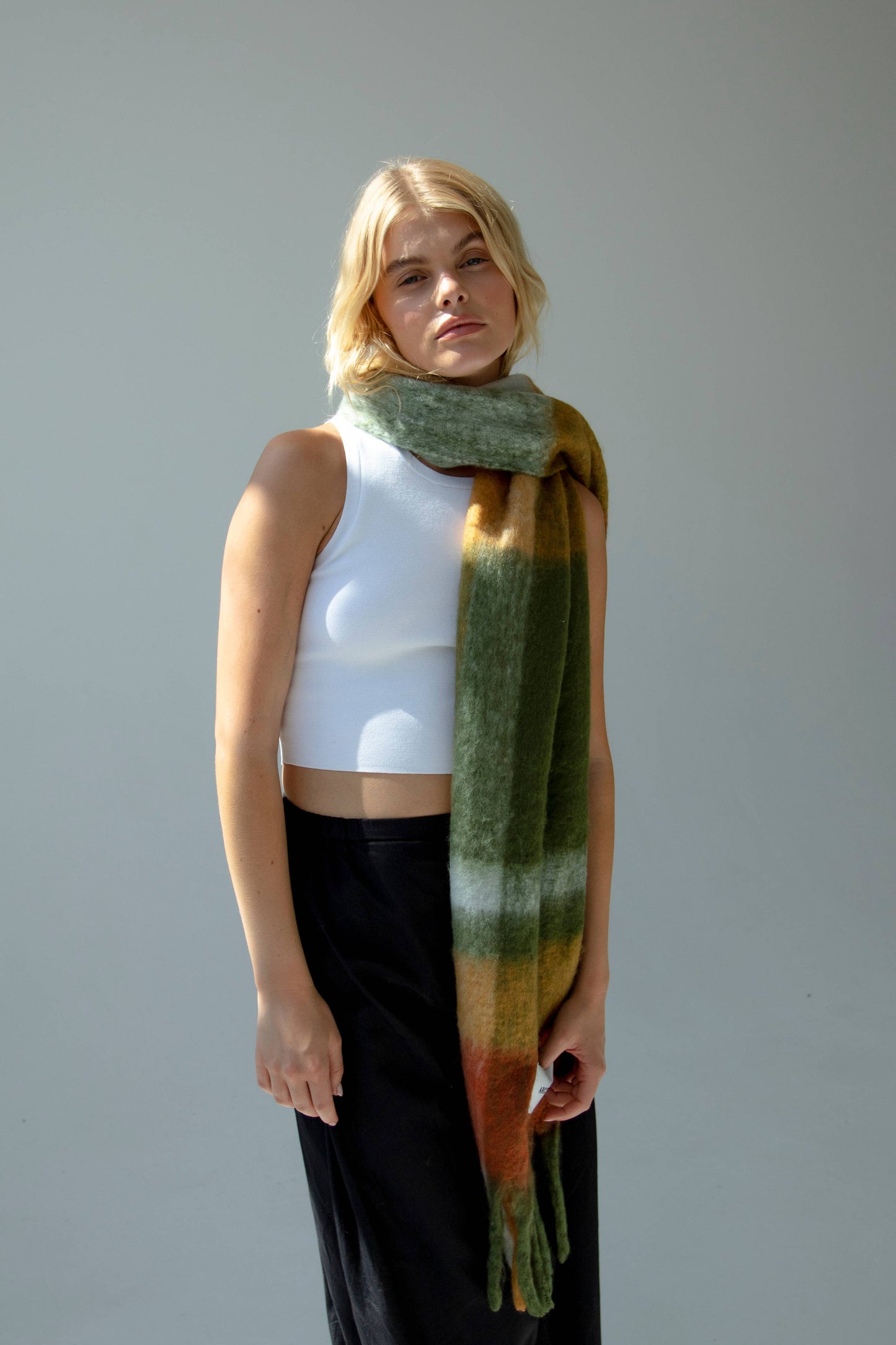 The Stockholm Scarf - Mossy Spring