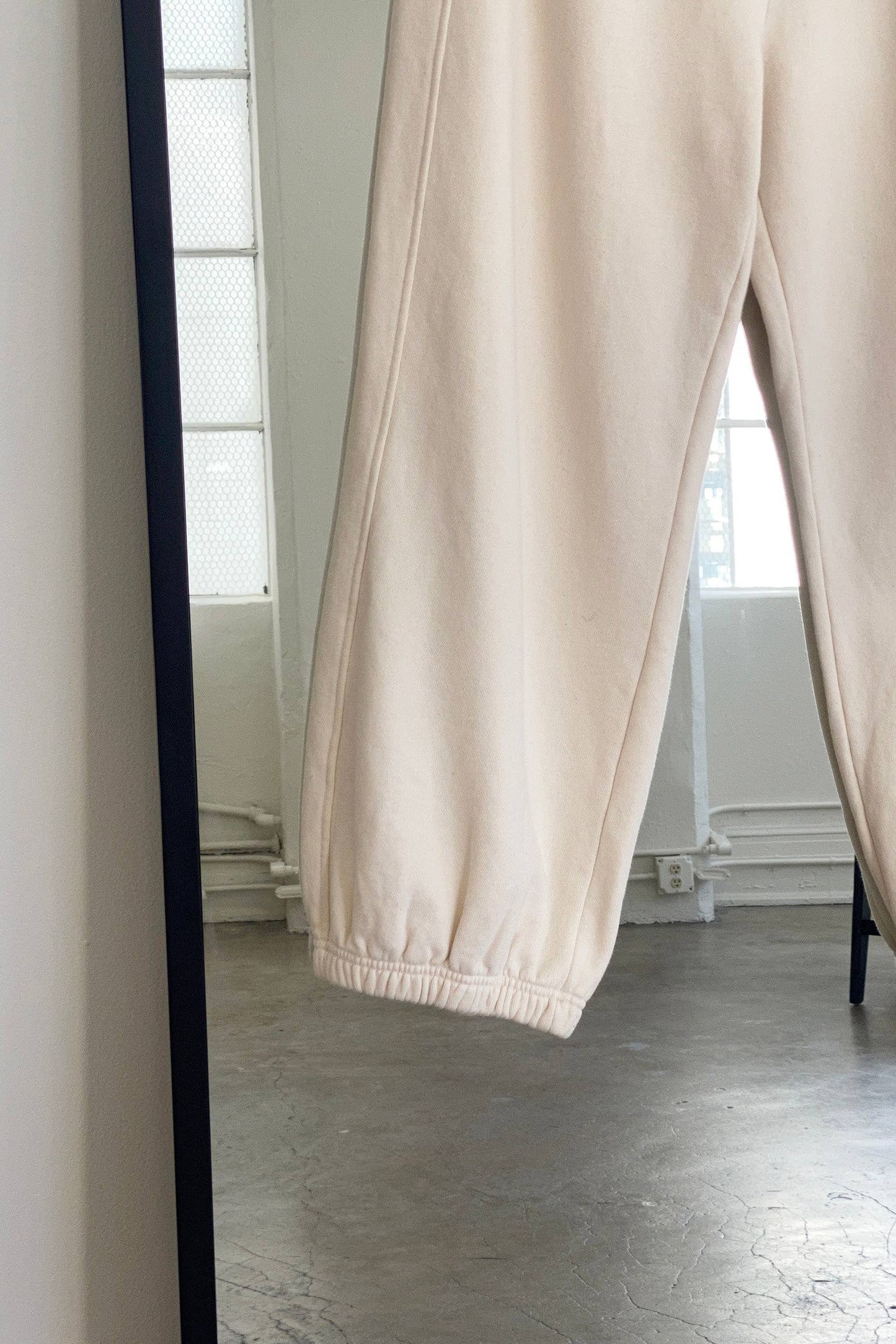 French Terry Balloon Pants - Naturel