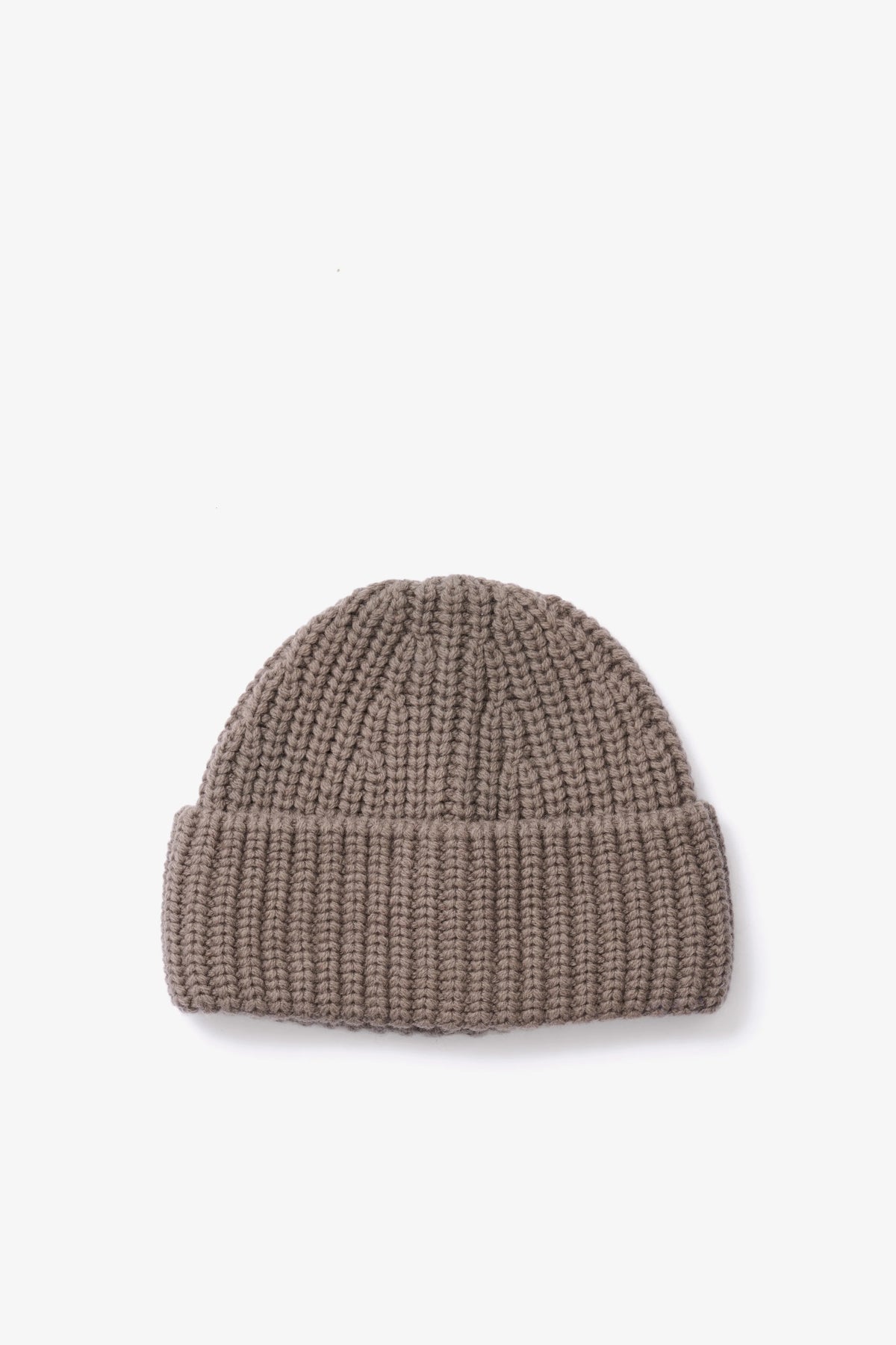 Merino Wool Beanie - Earthly Grey