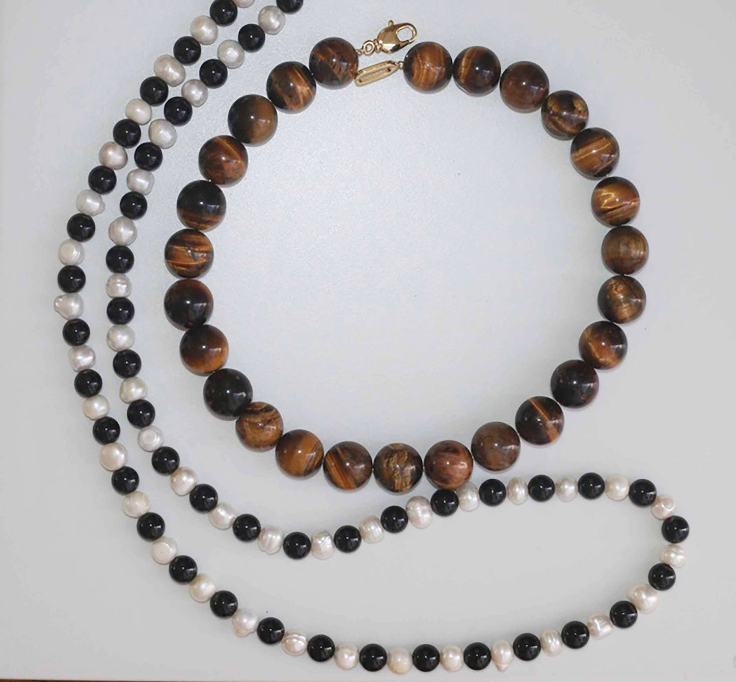 Tiger - By Orly Beaded Necklace