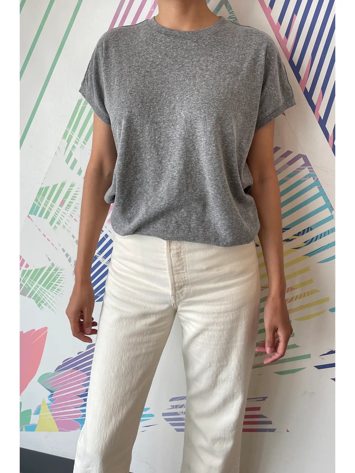 Ease Tee - Heather Grey