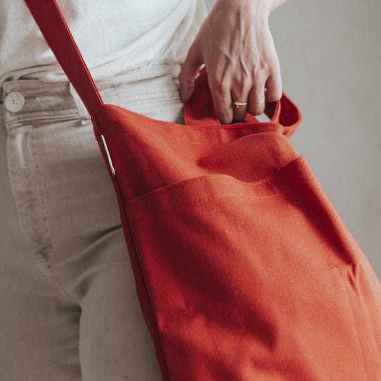 Double Pocket Tote Bag